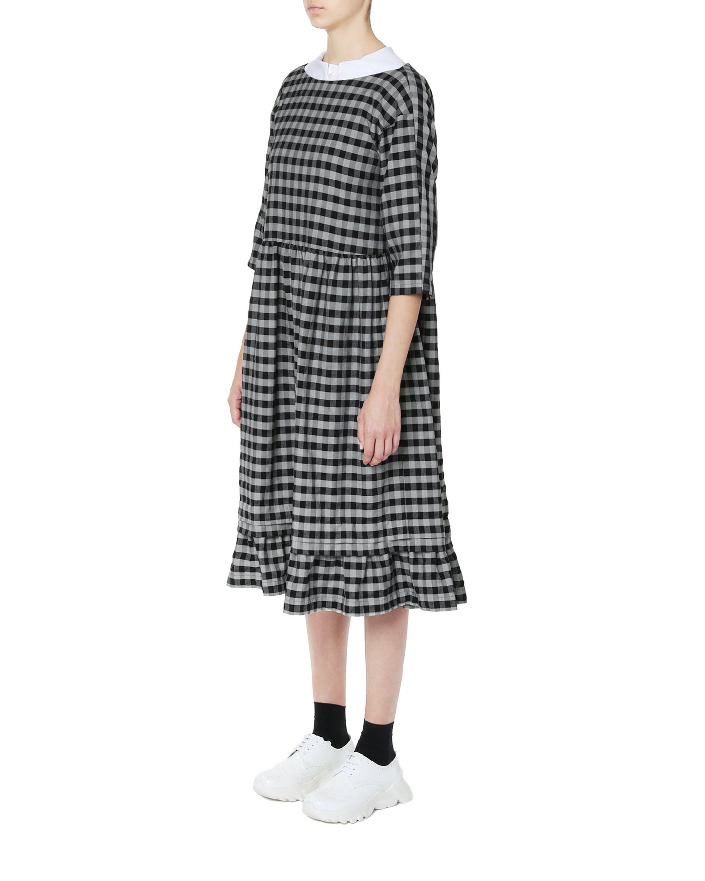 TRICOT CDG Checkered dress