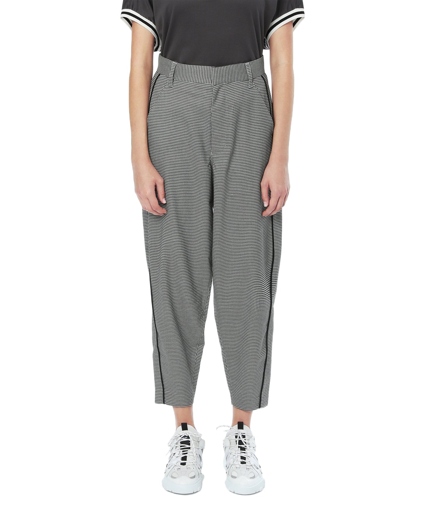 MERCIBEAUCOUP High-waisted tapered pants