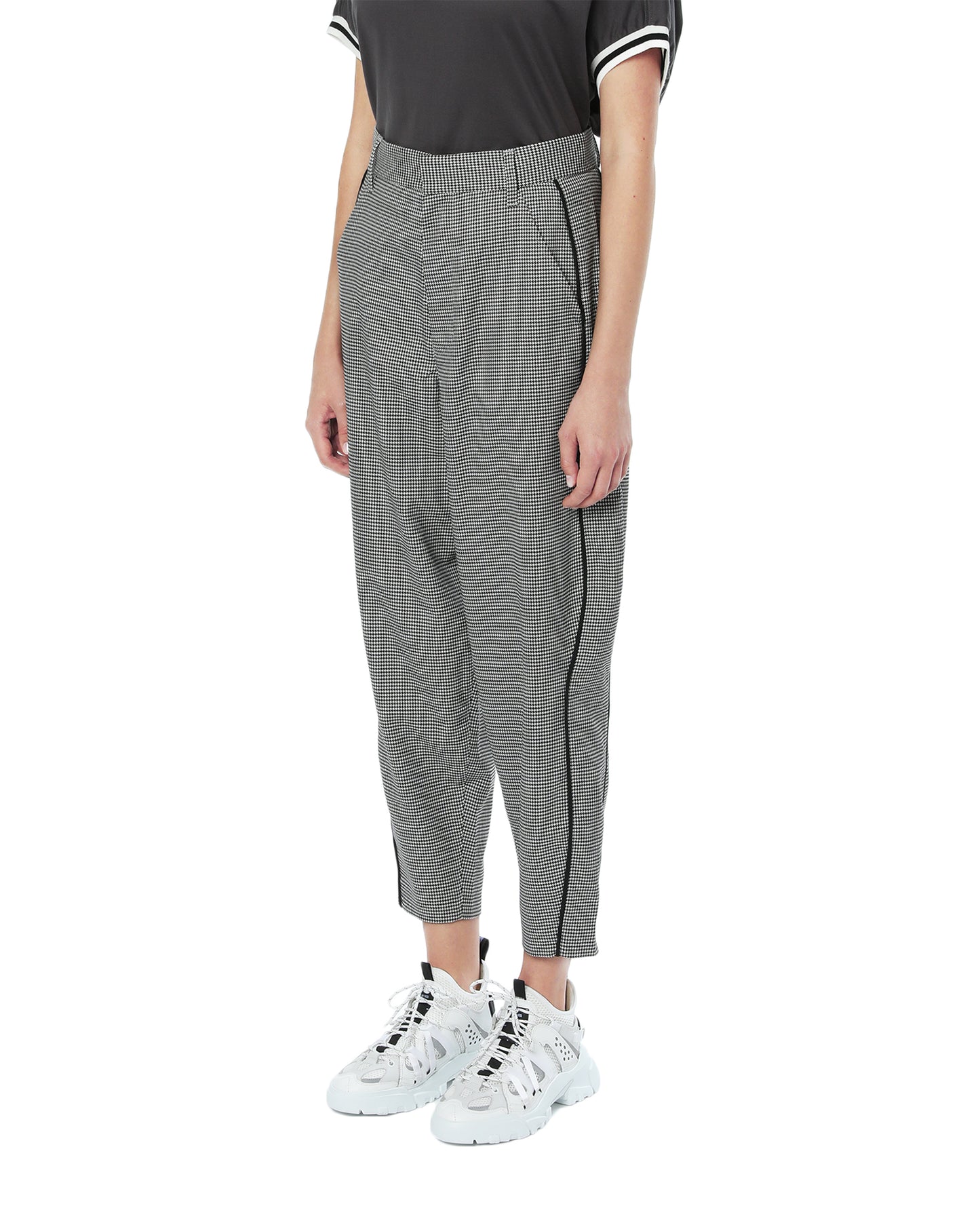 MERCIBEAUCOUP High-waisted tapered pants