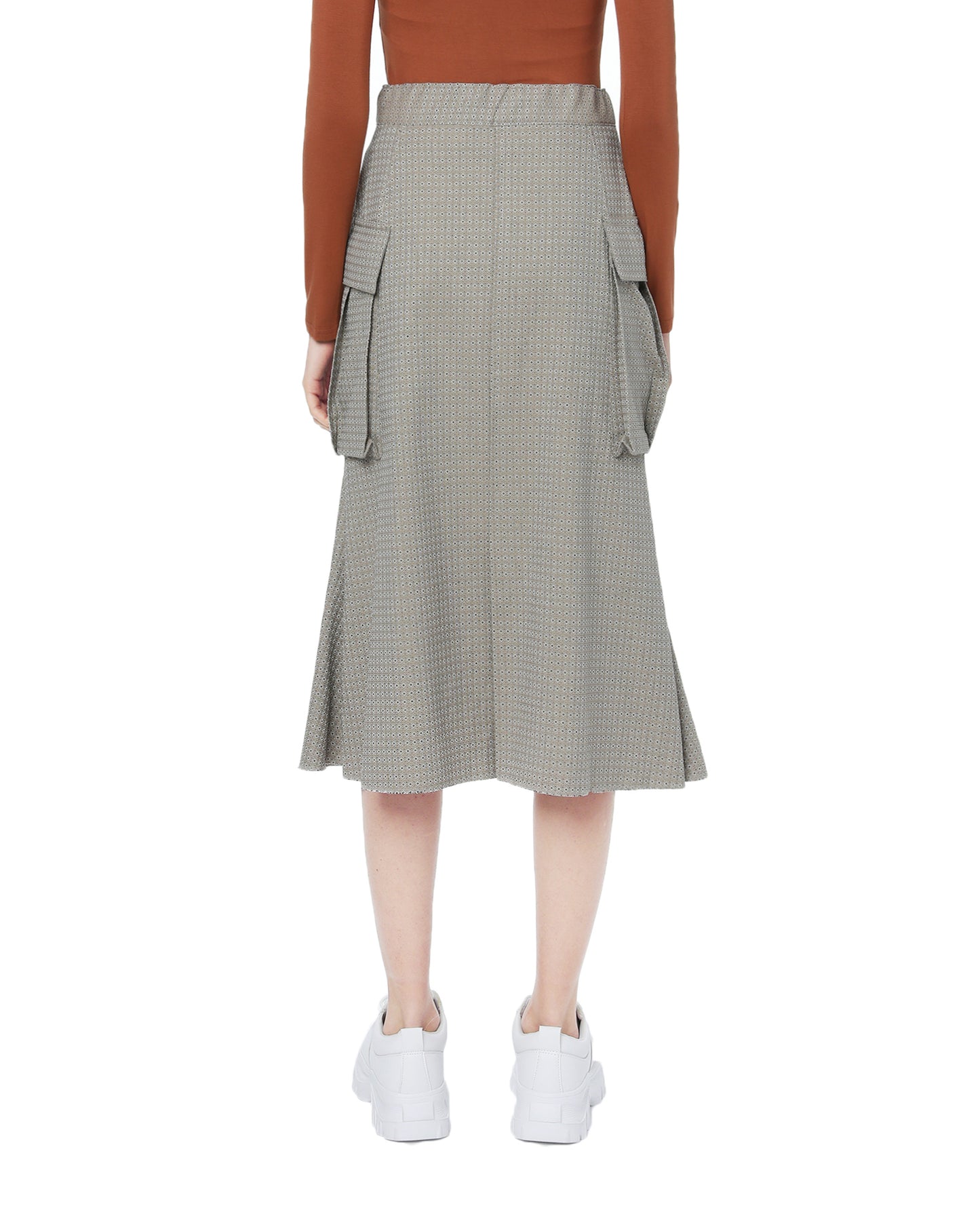 MERCIBEAUCOUP Patch pocket skirt