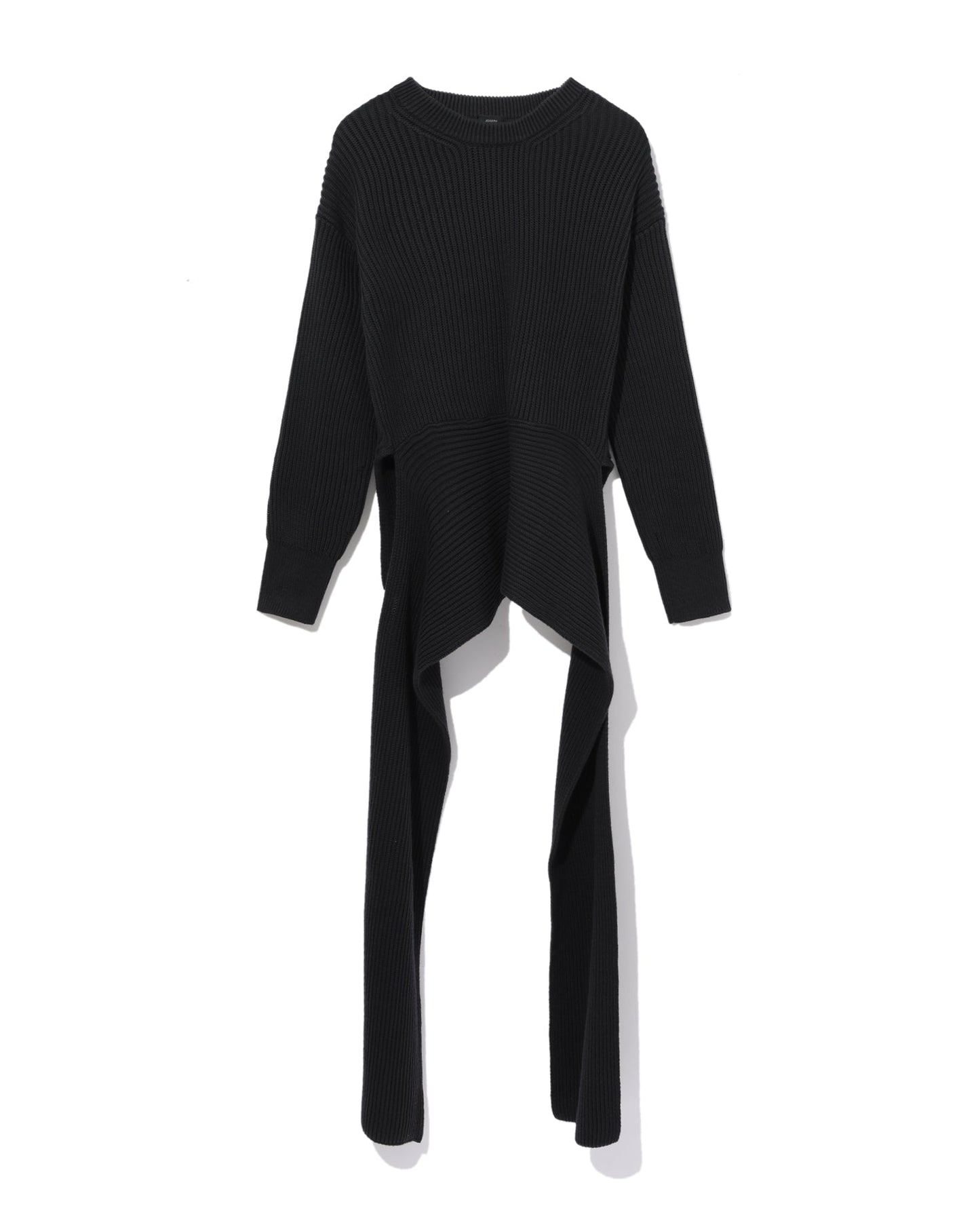 JOSEPH Elongated hem ribbed sweater