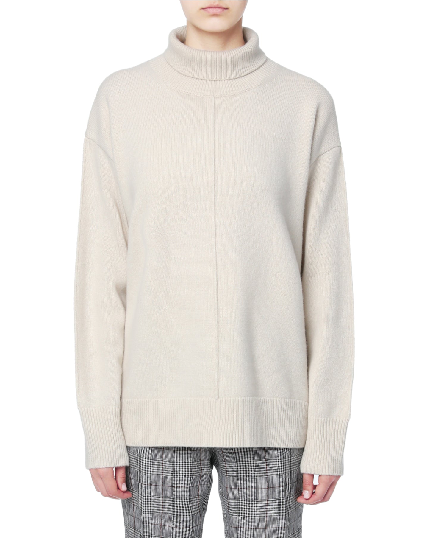 JOSEPH Rolled neck knit sweater.