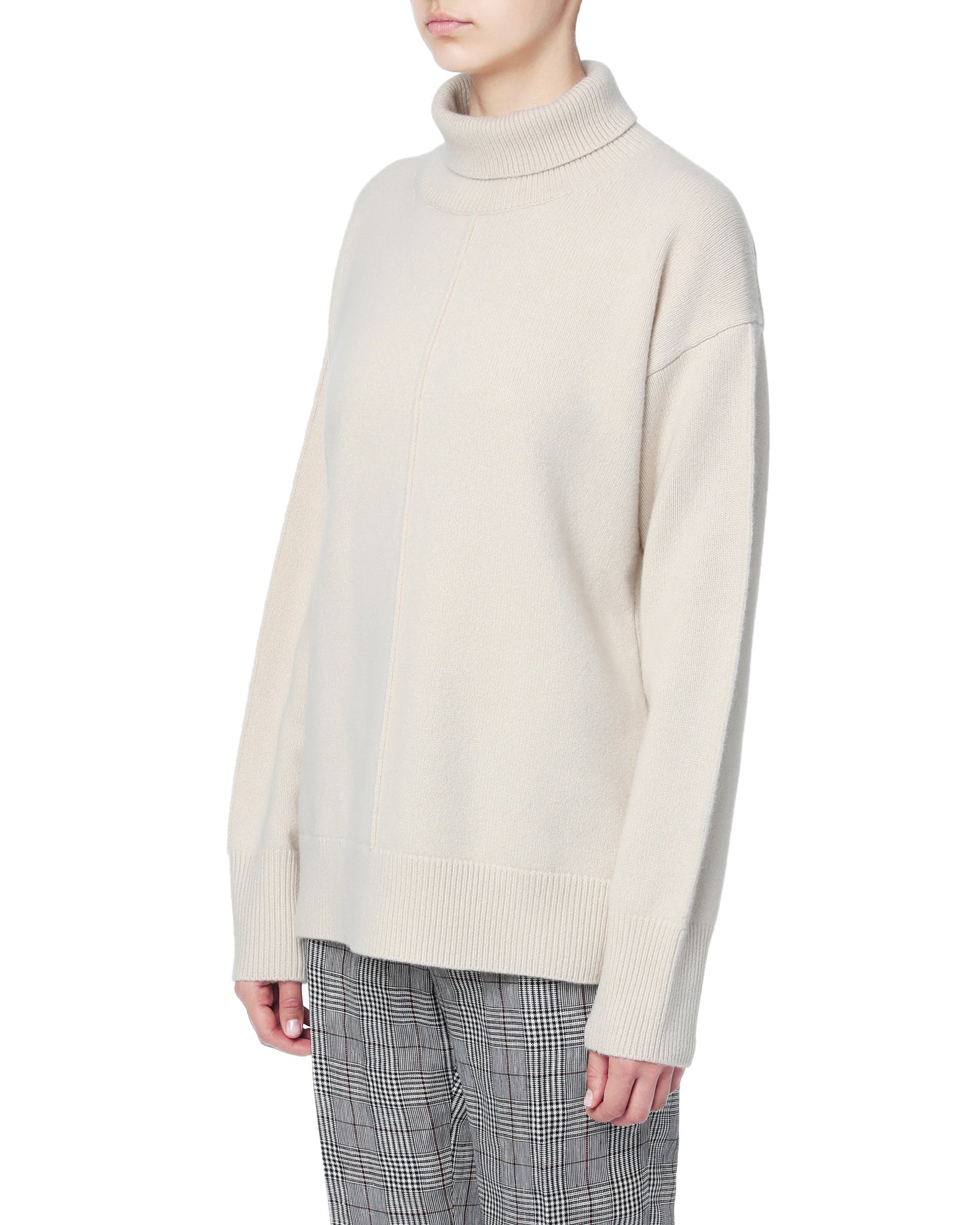 JOSEPH Rolled neck knit sweater.