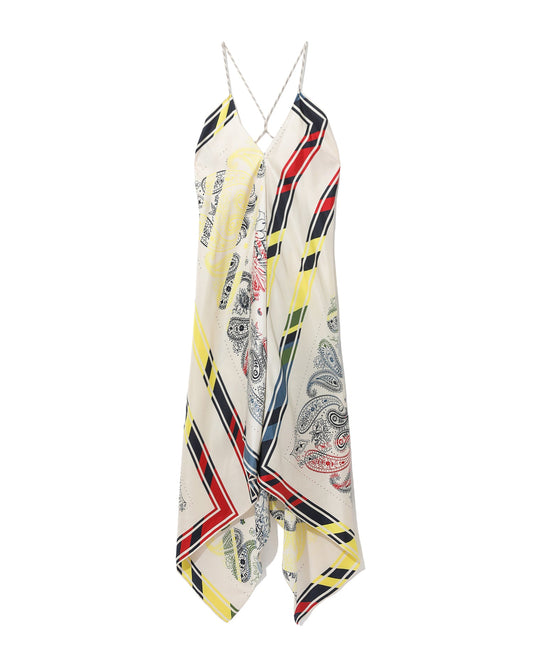 GOLDEN GOOSE Blanket bandana dress