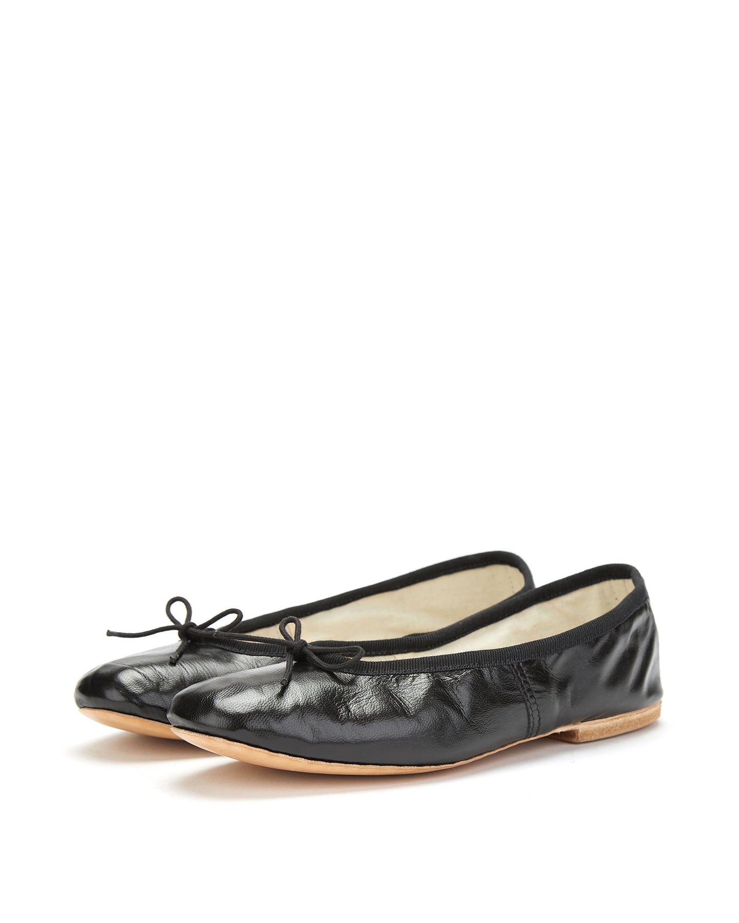 APC Porselli leather ballet flats