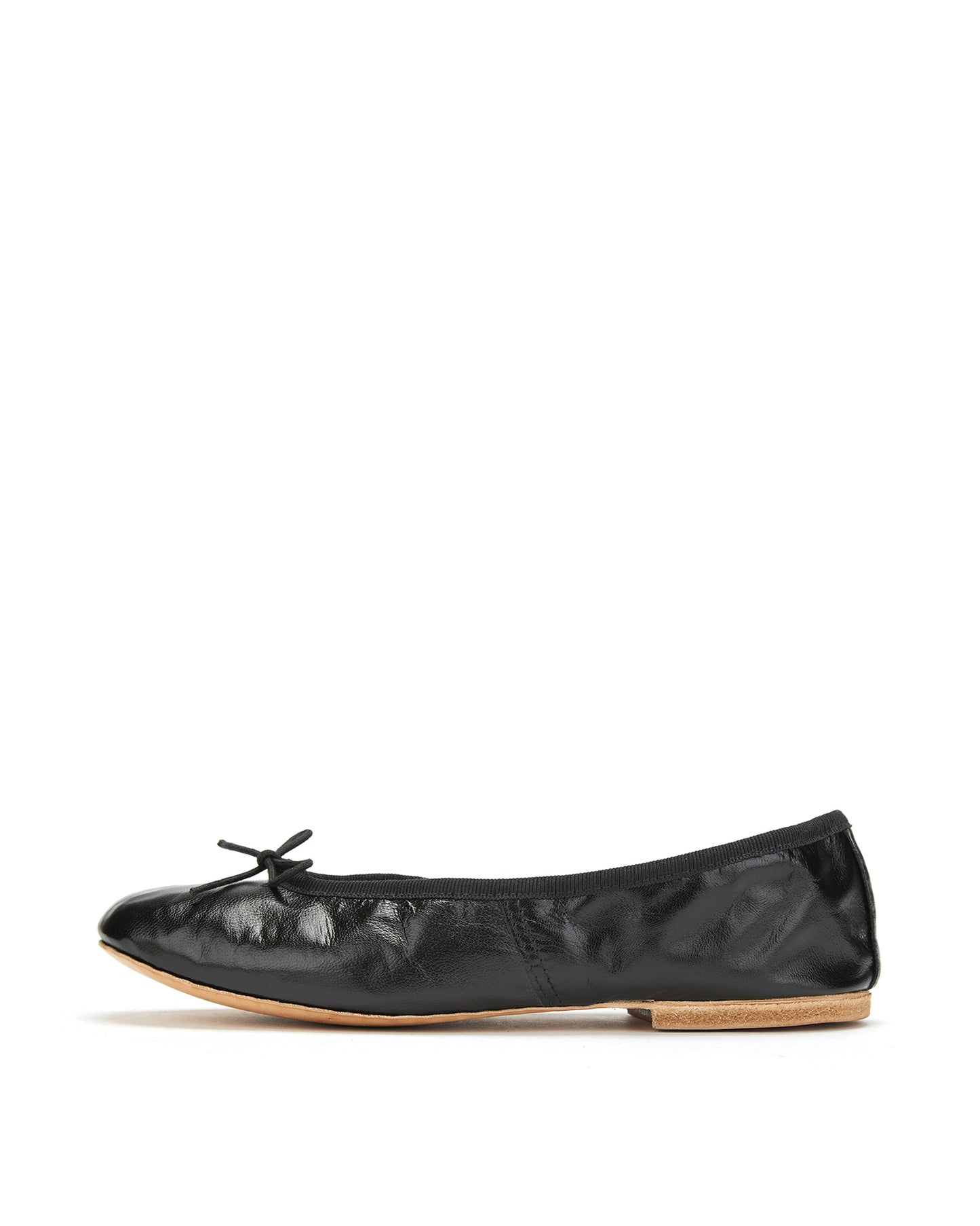 APC Porselli leather ballet flats