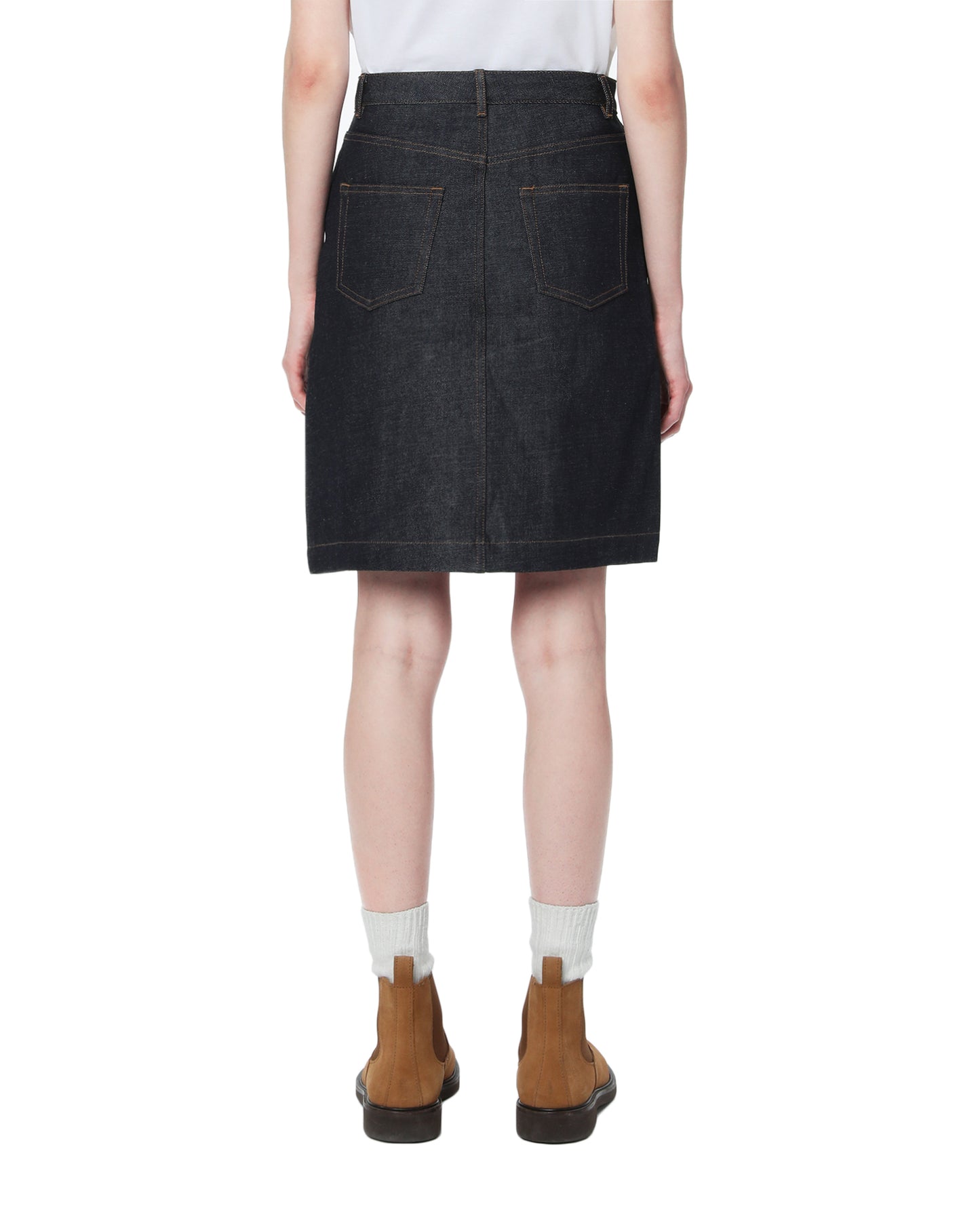 APC Therese denim skirt