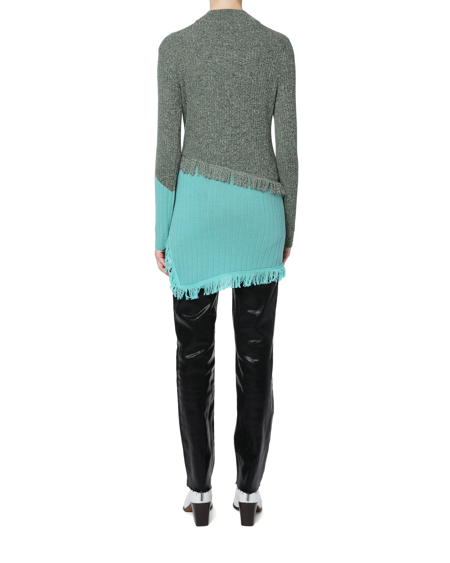 ANDERSSONBELL Asymmetrical colour block sweater