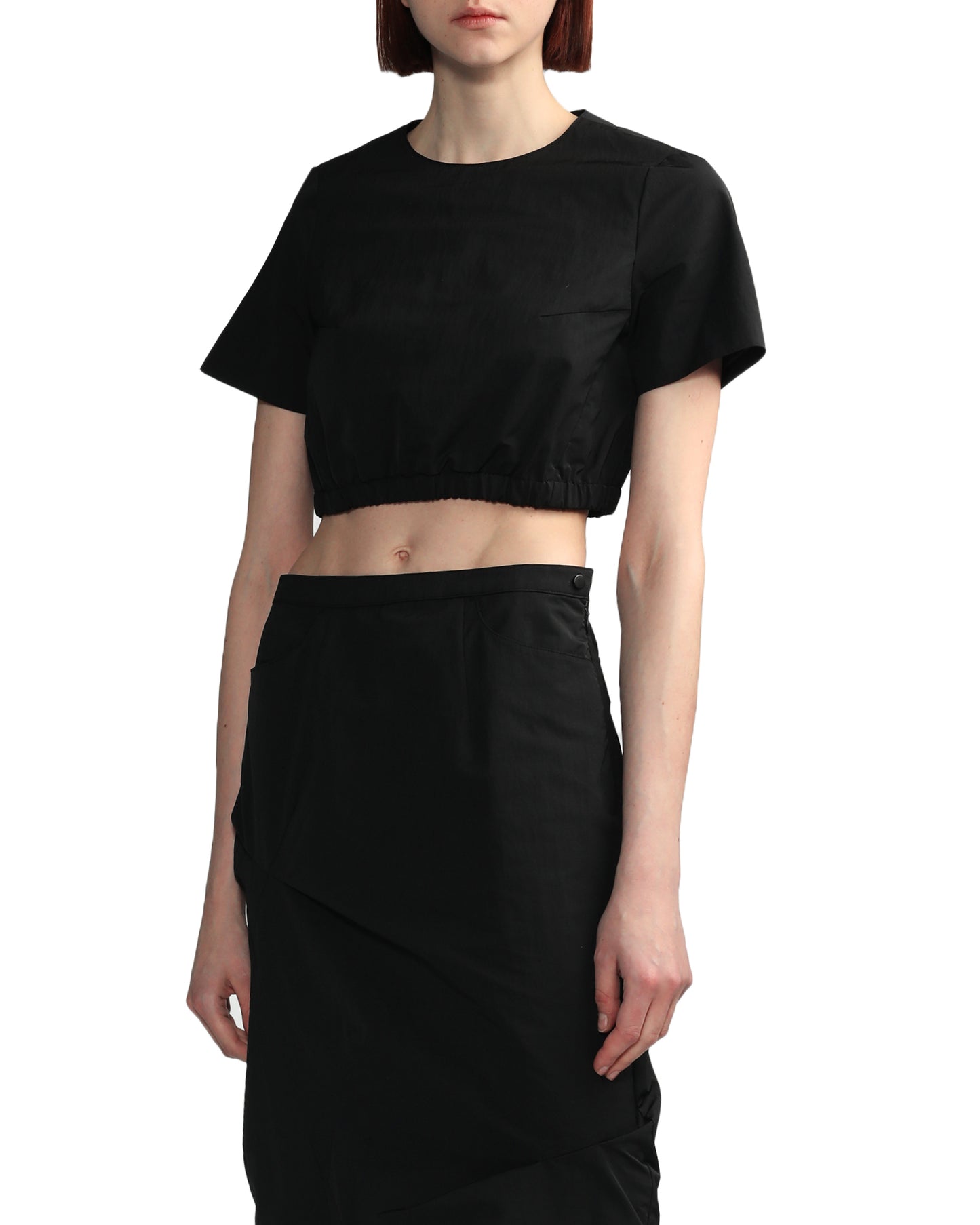 ADER ERROR Flut cropped tee