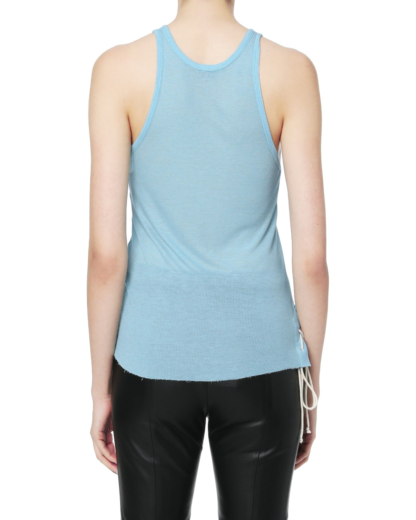 ANN DEMEULEMEESTER Lace details tank top