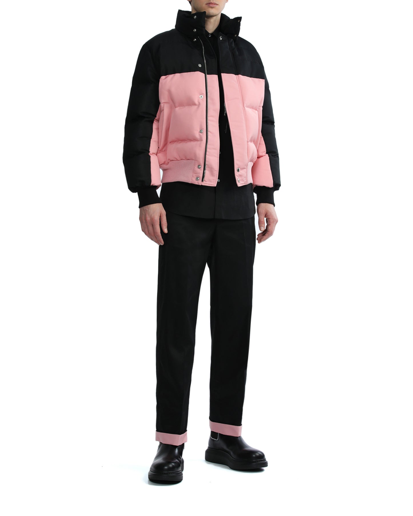 ALEXANDER MCQUEEN Color Blocking Jacket