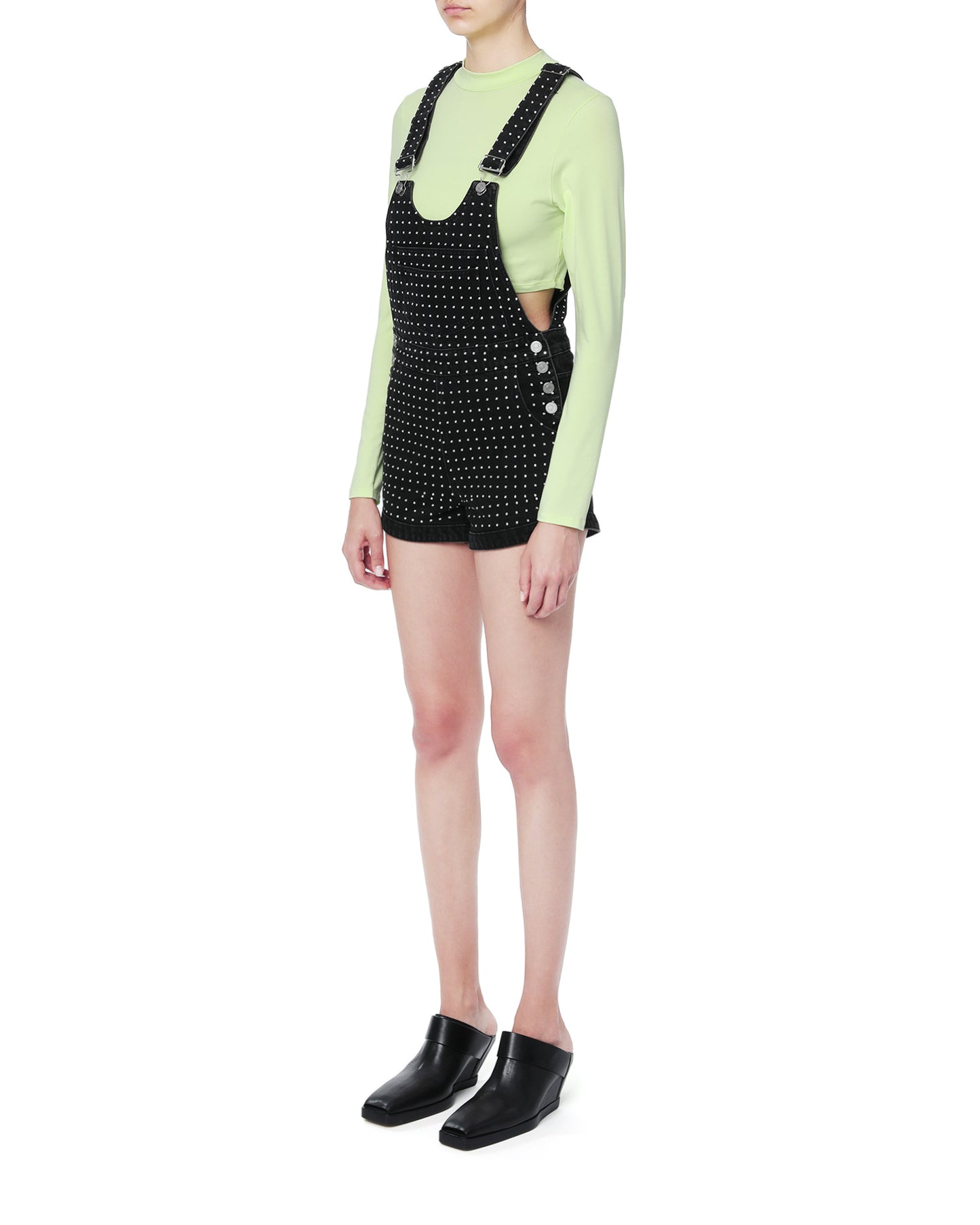 ANNAKIKI Polka-dots jumper shorts