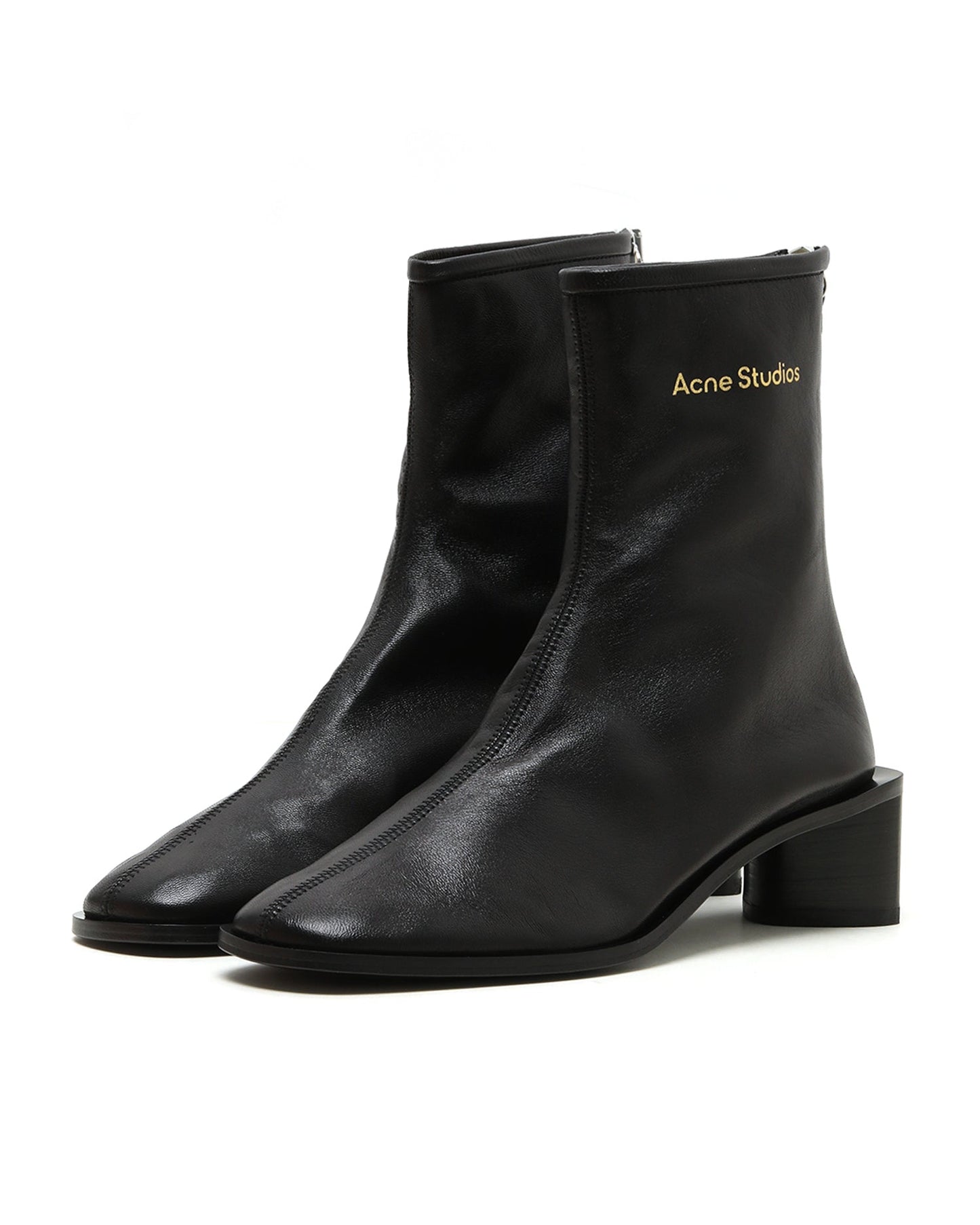 ACNE STUDIOS Branded leather boots