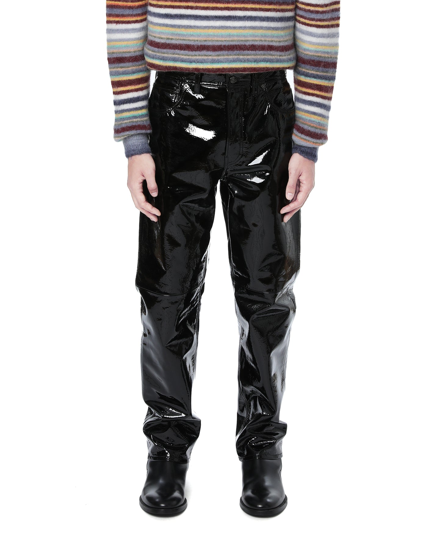 ACNE STUDIOS Patent leather pants