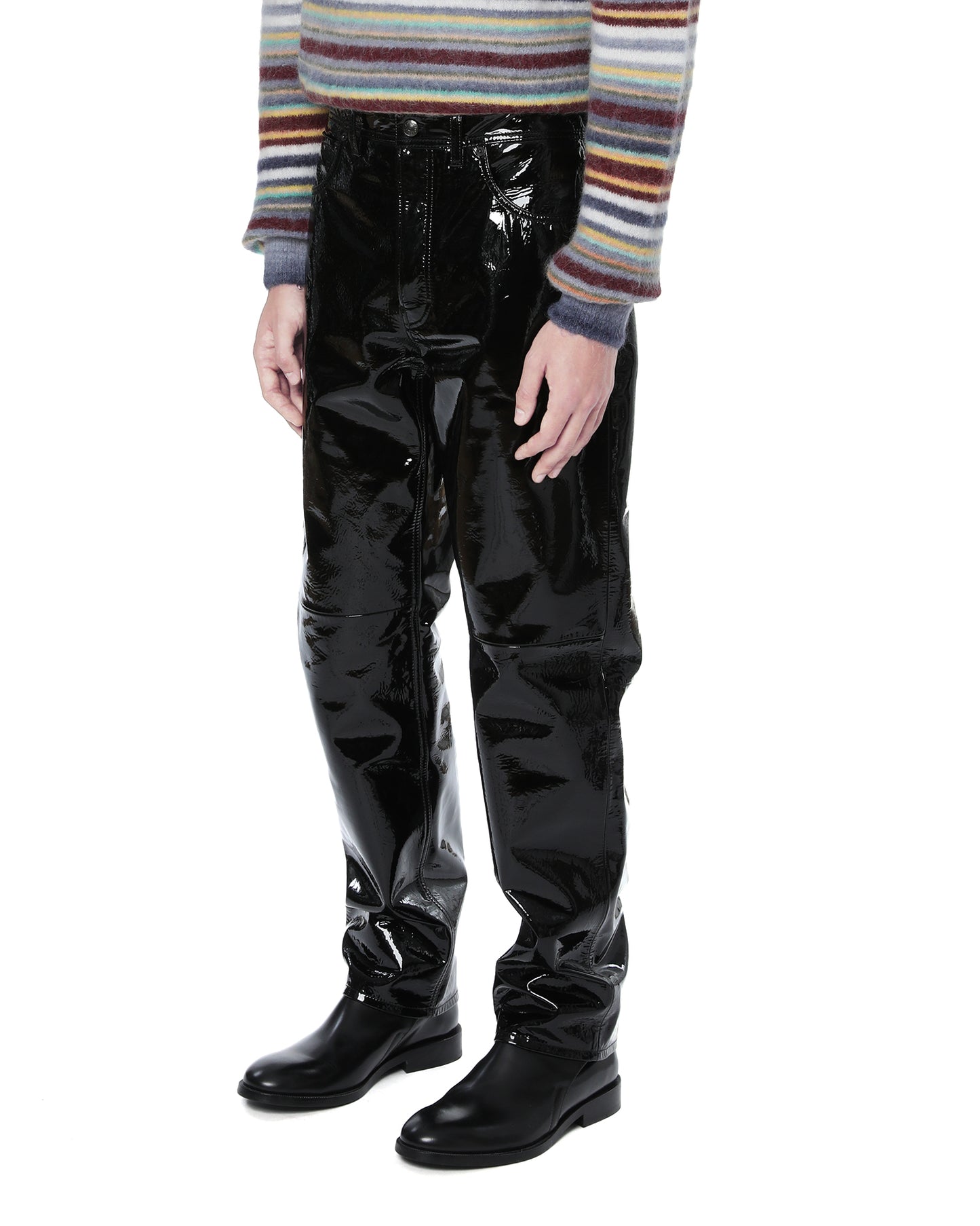 ACNE STUDIOS Patent leather pants