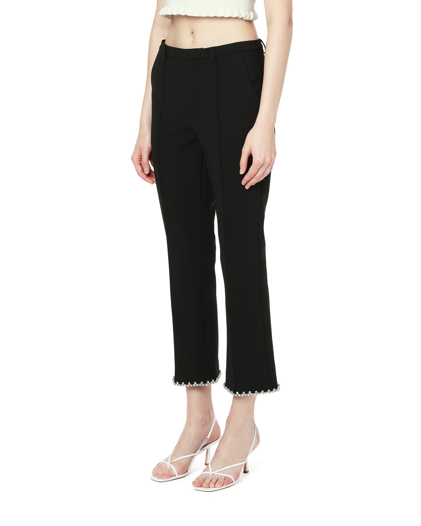 AREA NYC Crystal embellished pants