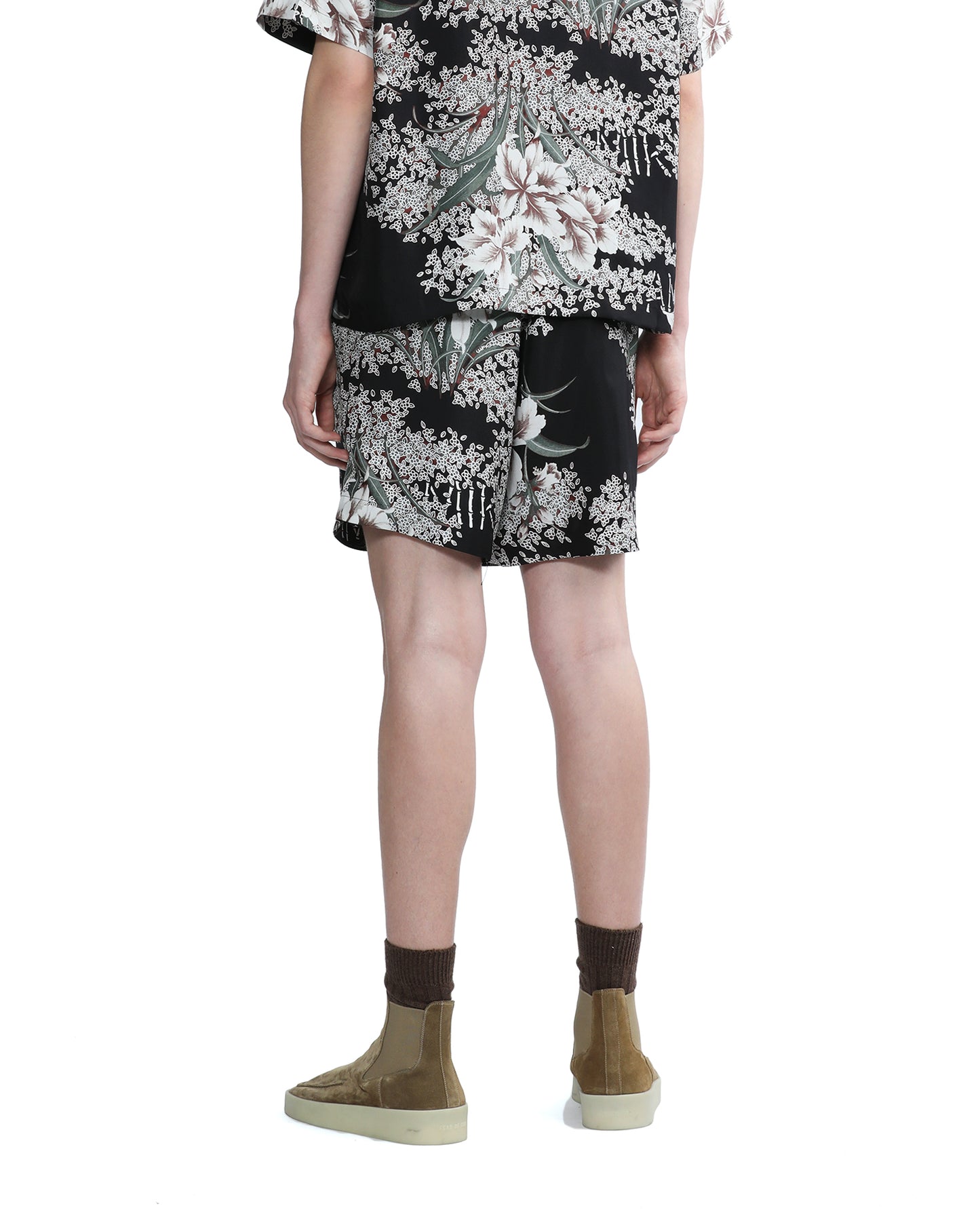 AMIRI Hibiscus tiki shorts