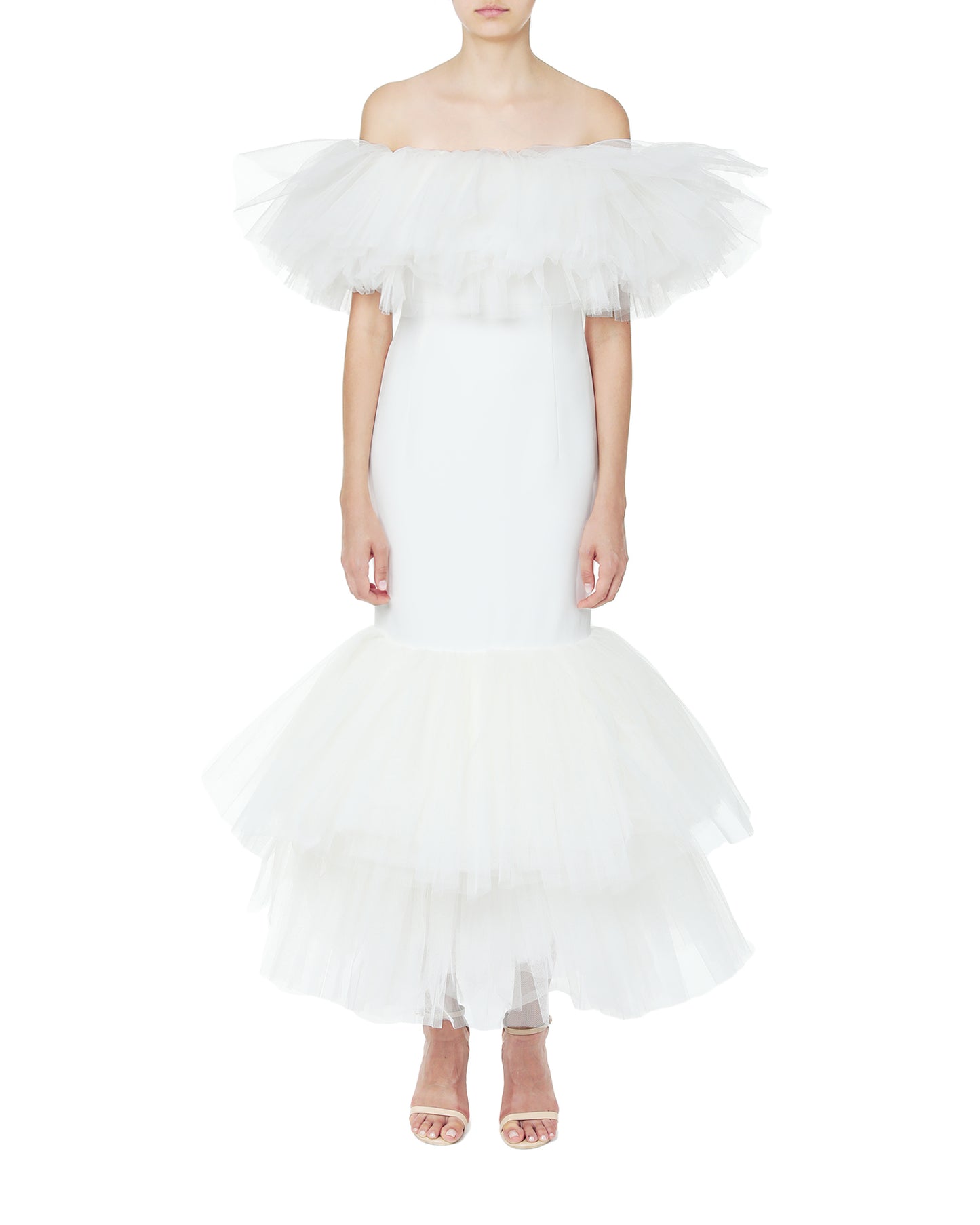 ALESSANRDA RICH Tulle bridal gown