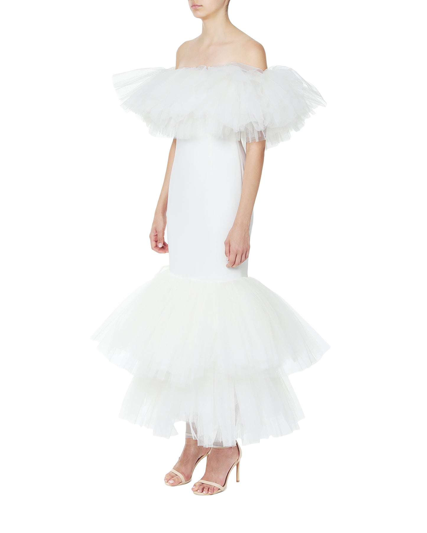 ALESSANRDA RICH Tulle bridal gown