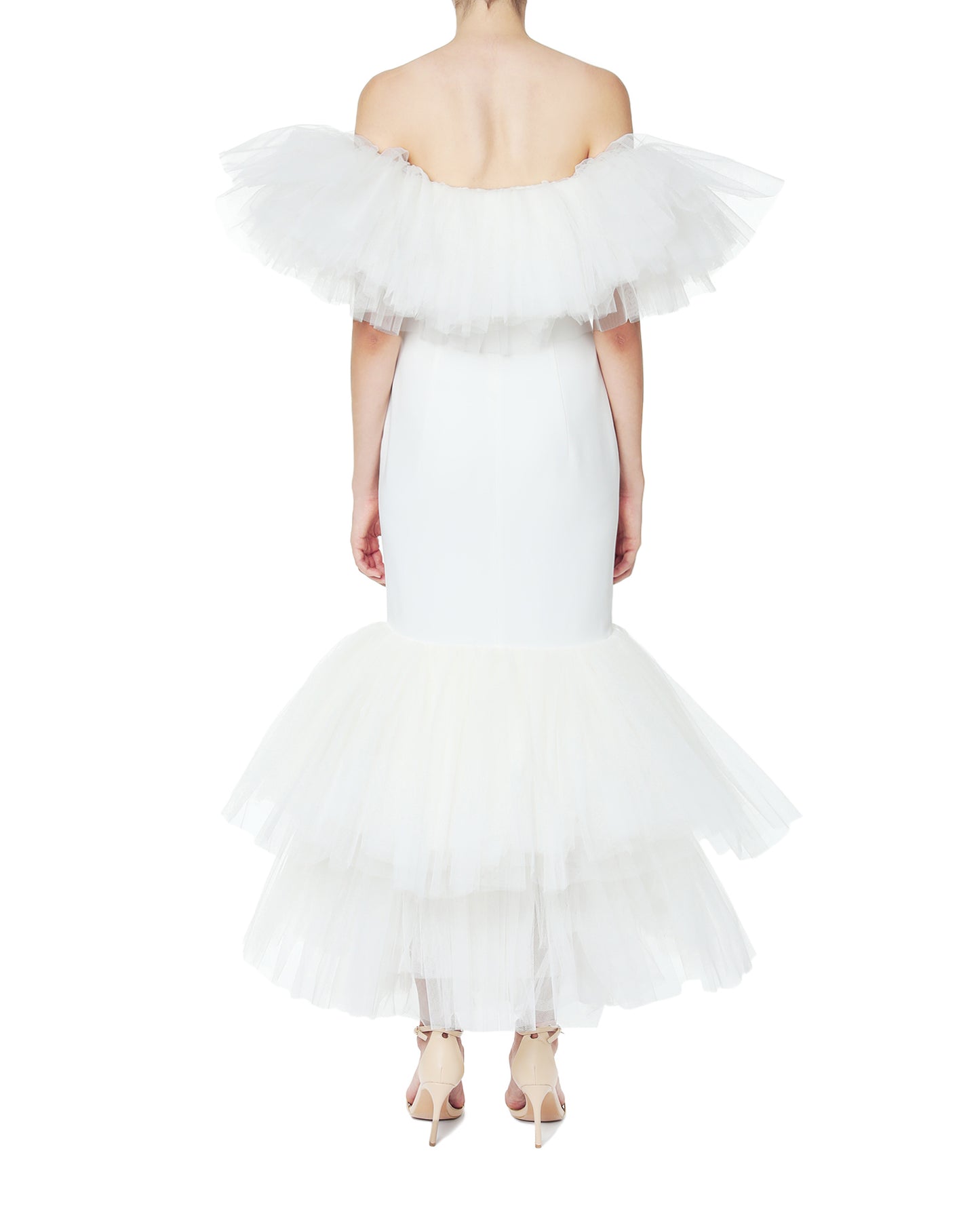 ALESSANRDA RICH Tulle bridal gown