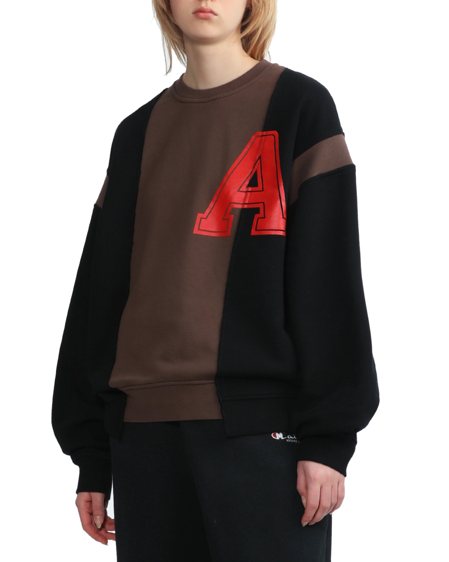 AMBUSH bi-color sweatshirt