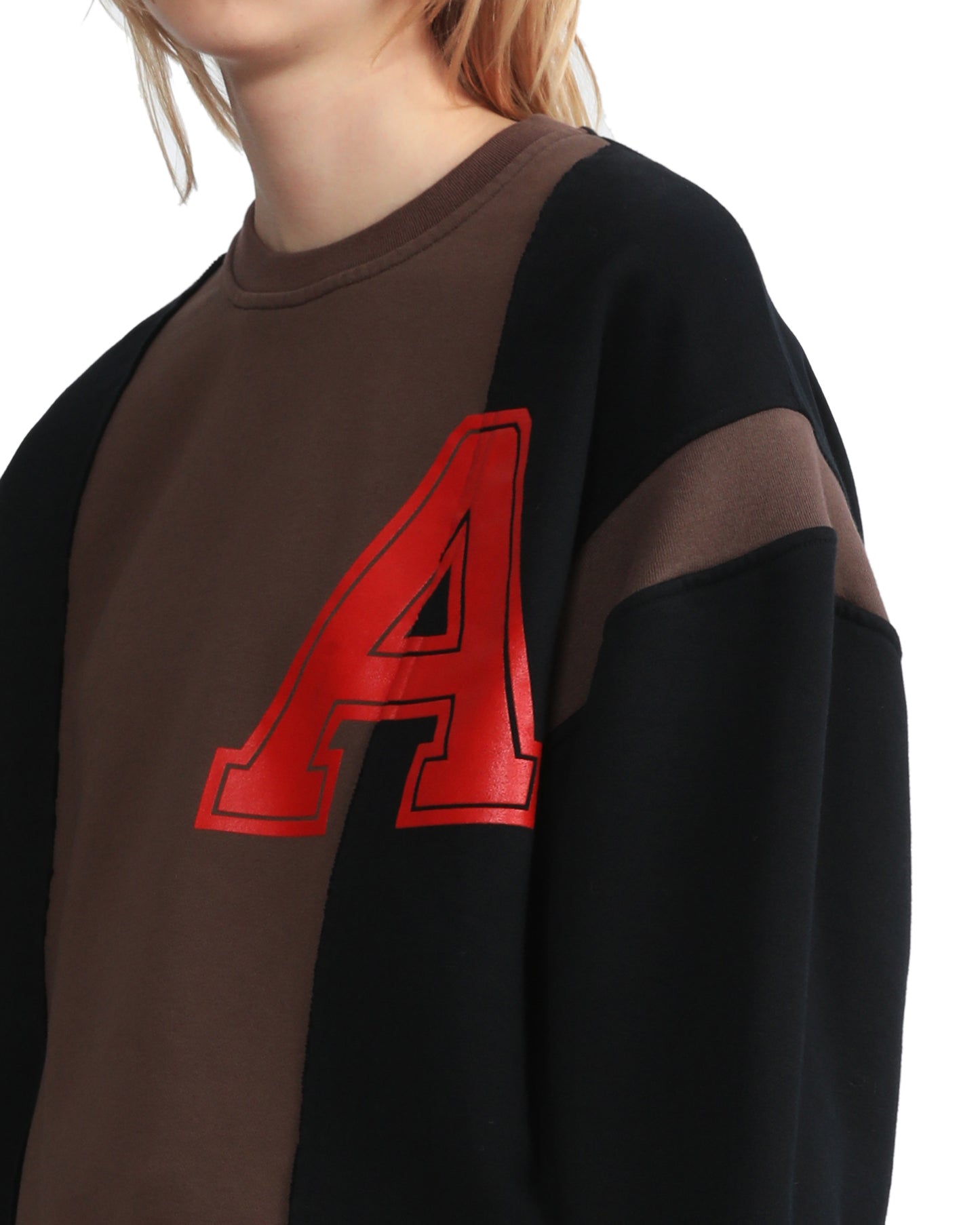 AMBUSH bi-color sweatshirt