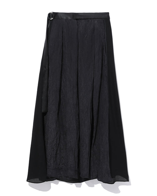 THE CADRE Panelled tulle skirt