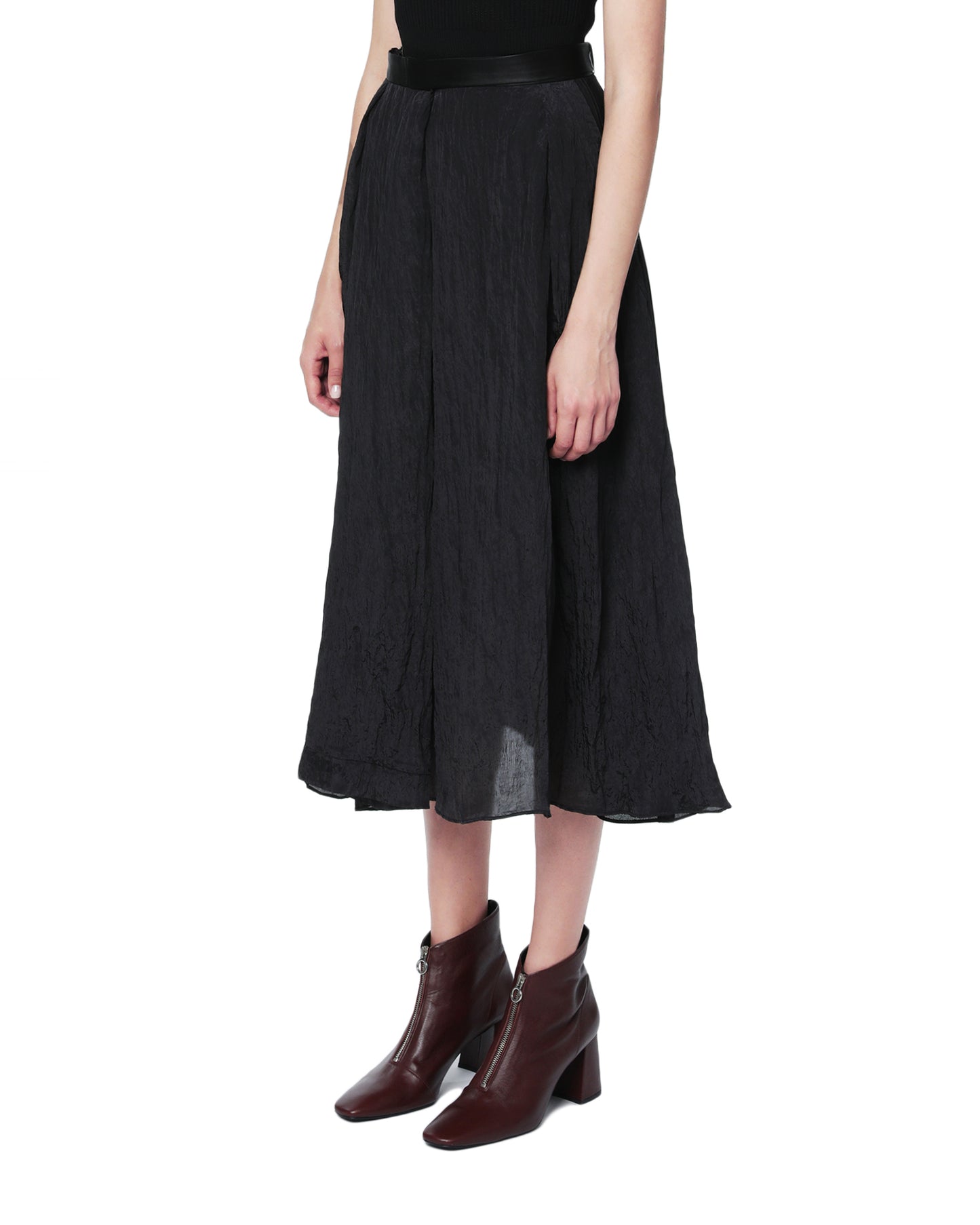 THE CADRE Panelled tulle skirt