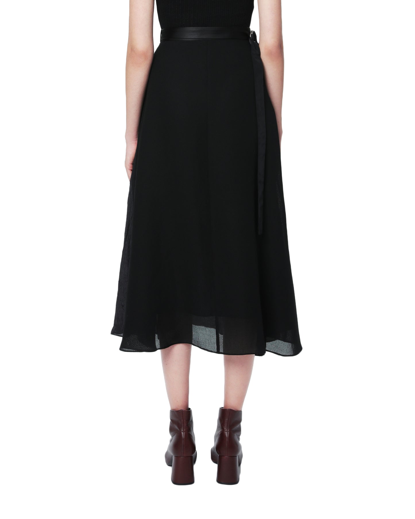 THE CADRE Panelled tulle skirt