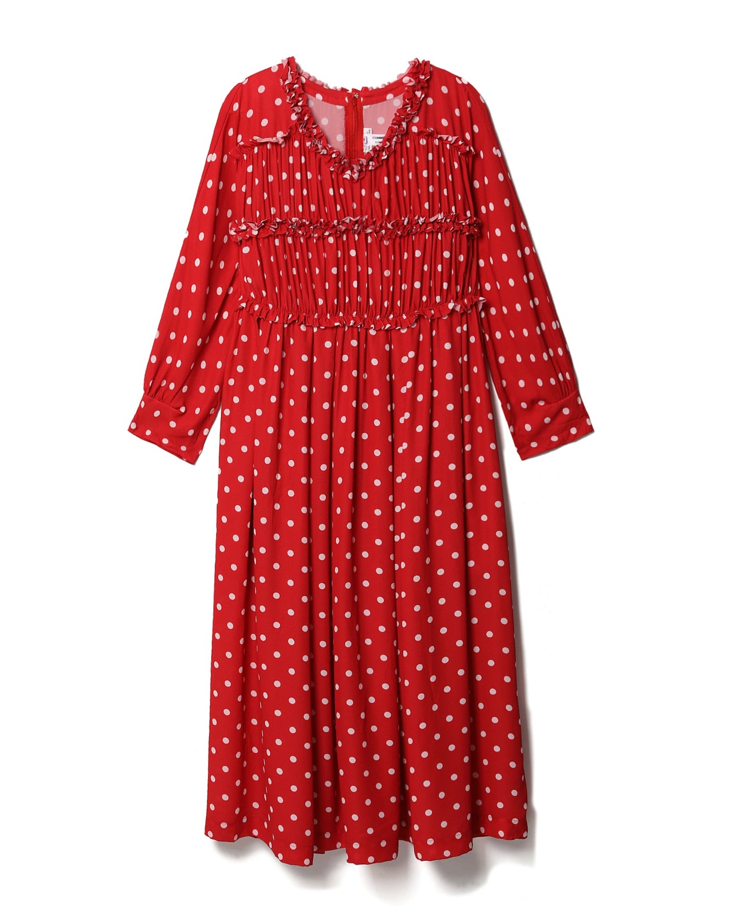 COMME DES GARCONS COMME DES GARCONS All-over printed dress