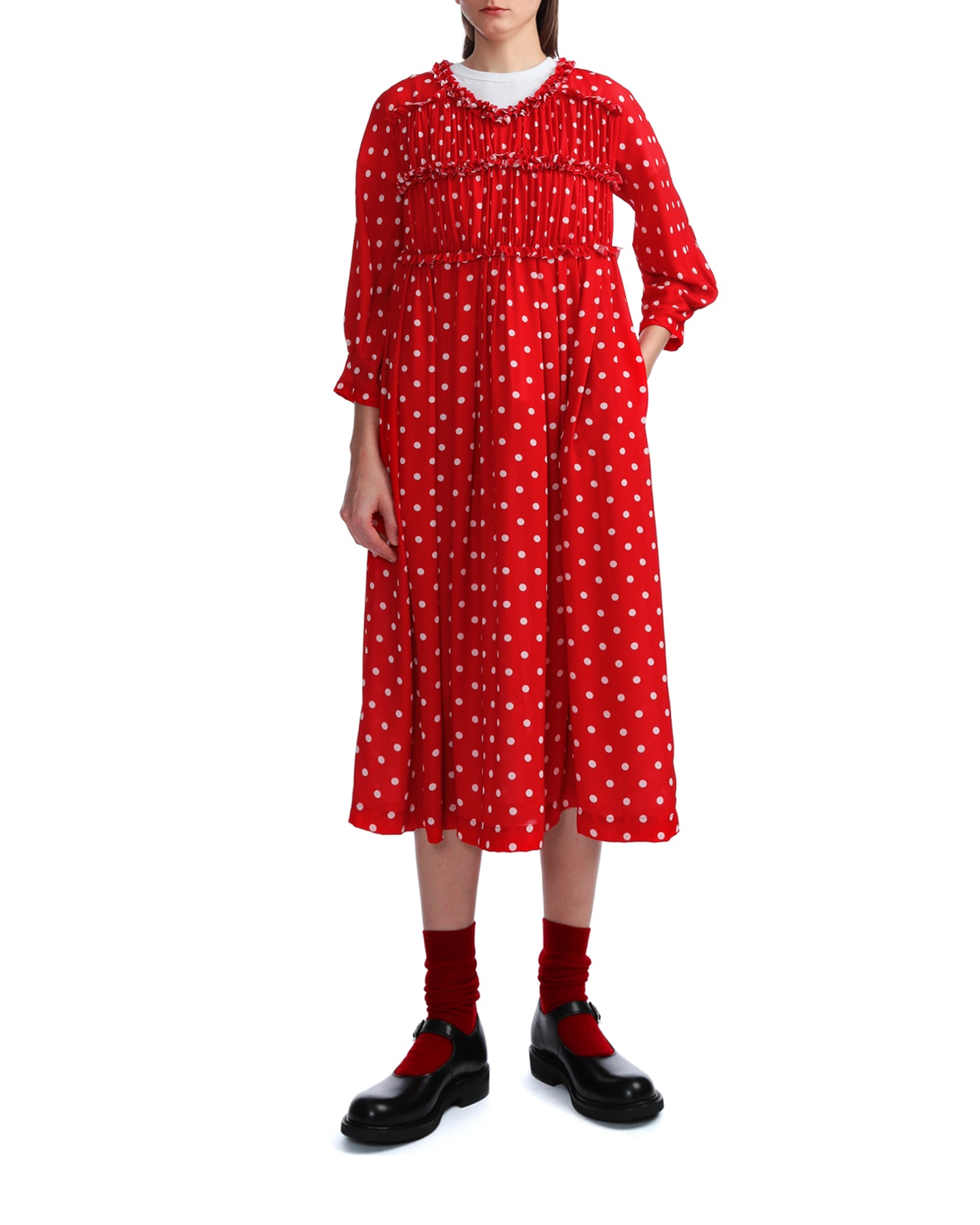 COMME DES GARCONS COMME DES GARCONS All-over printed dress