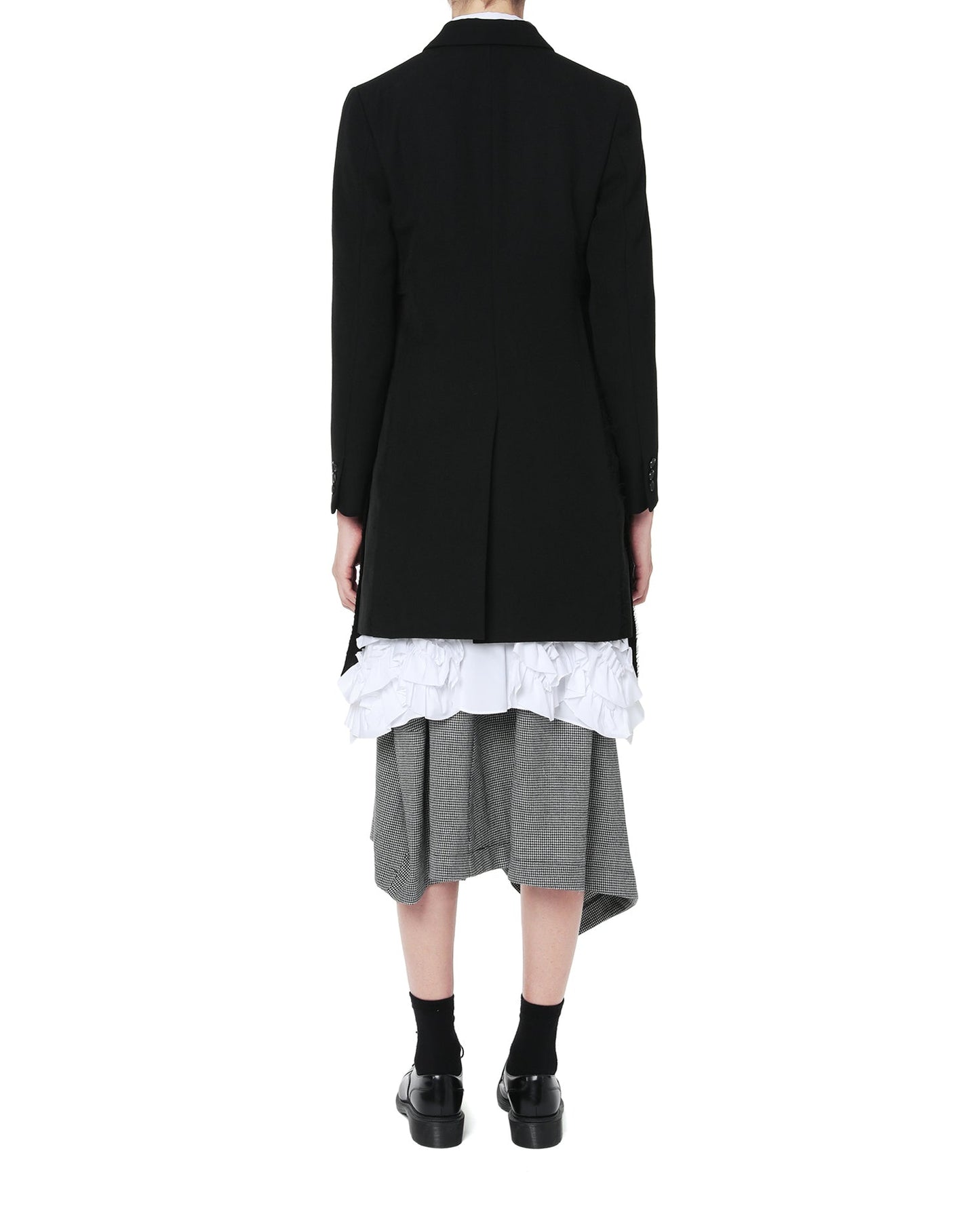 COMME DES GARCONS COMME DES GARCONS Panelled long blazer coat