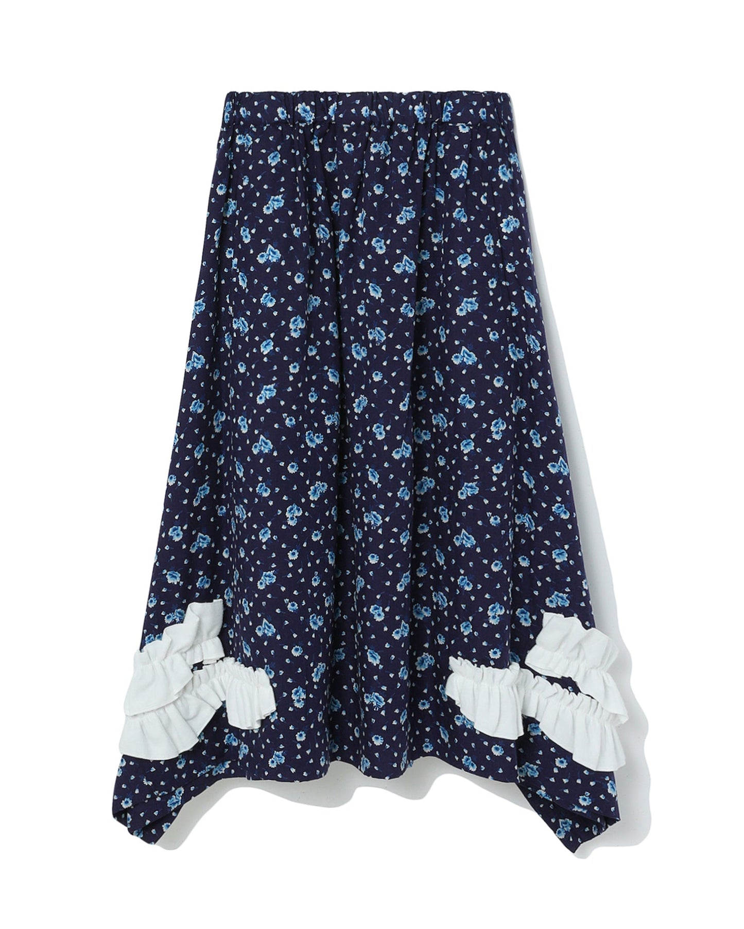 COMME DES GARCONS COMME DES GARCONS Floral midi skirt