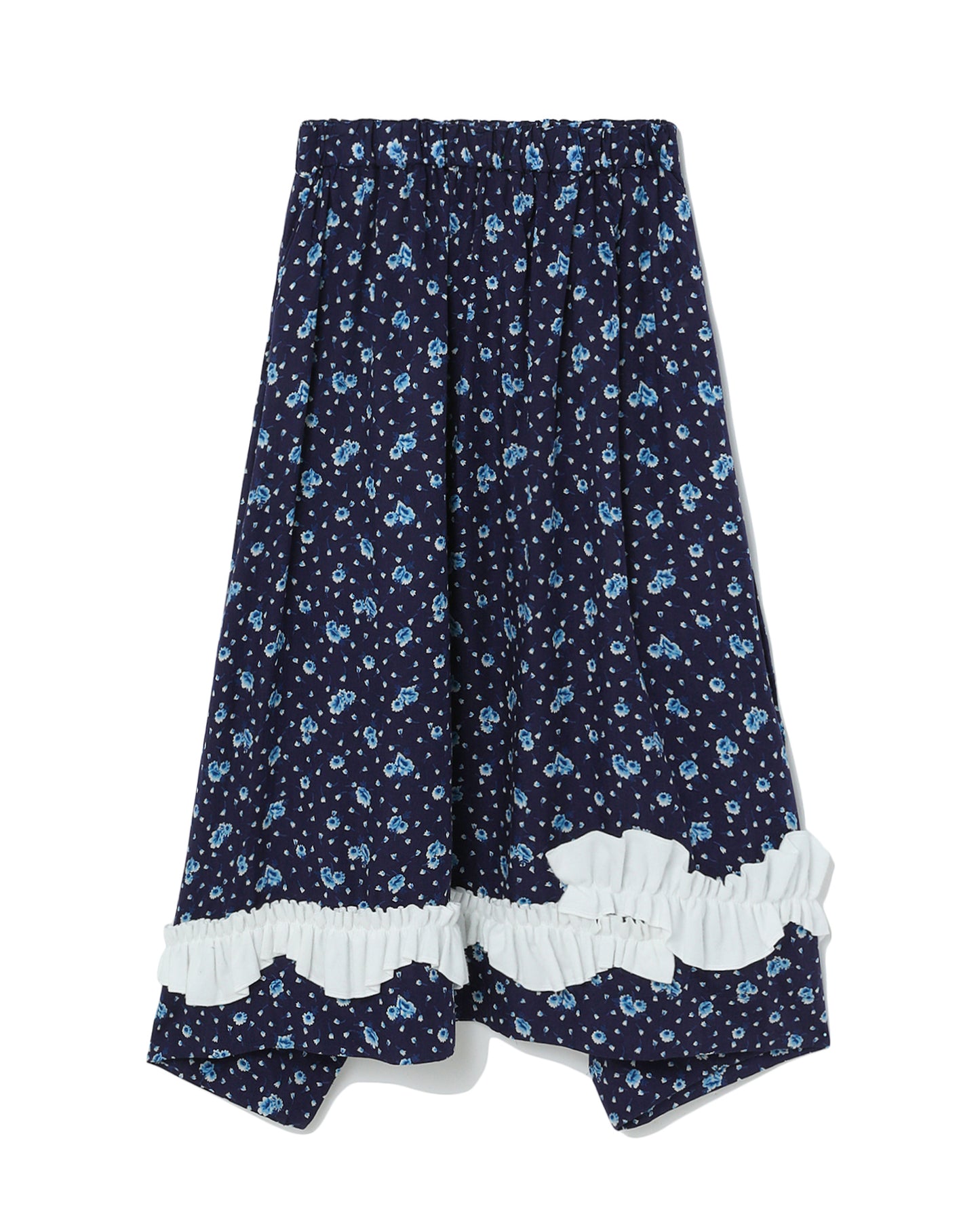 COMME DES GARCONS COMME DES GARCONS Floral midi skirt