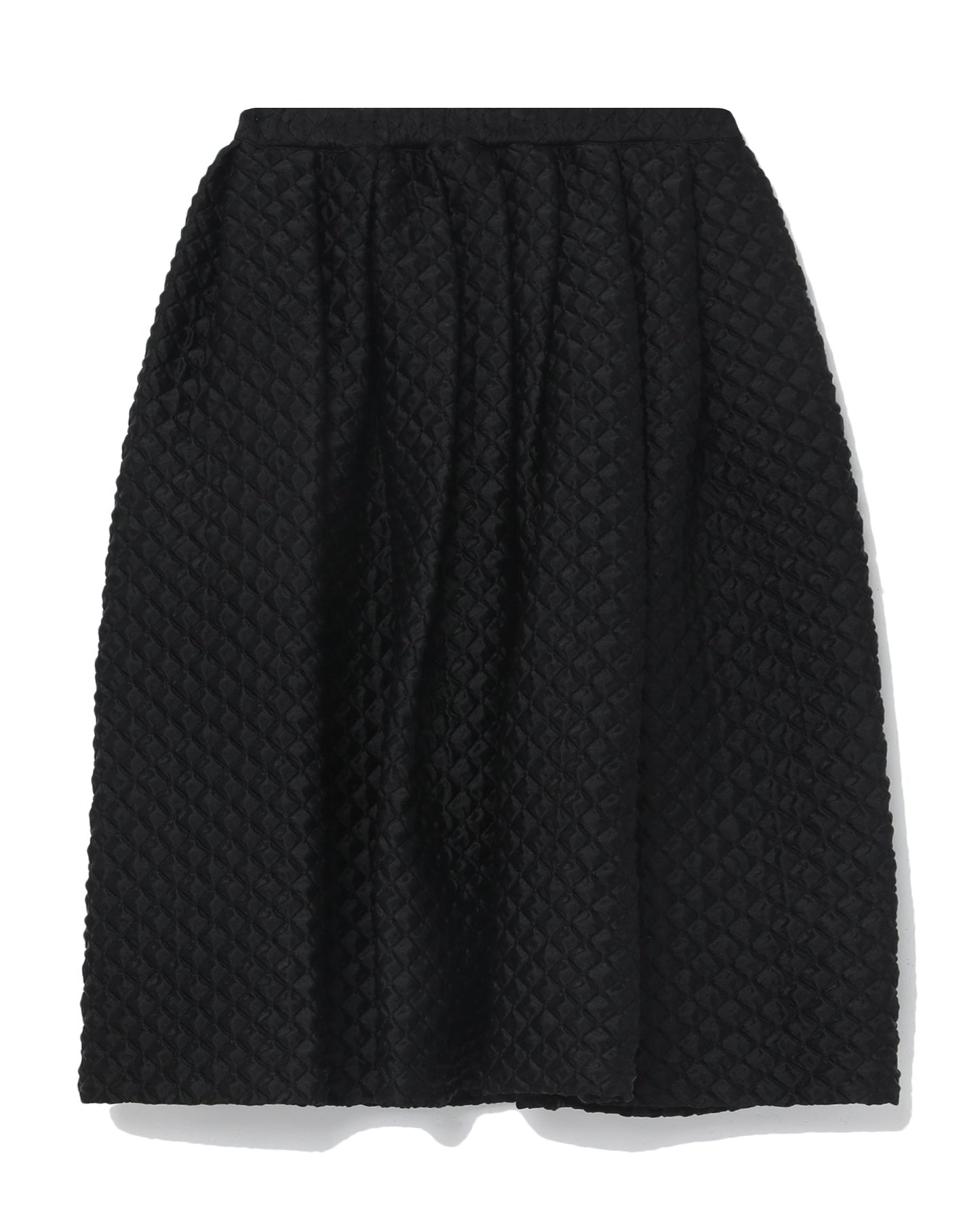 COMME DES GARCONS COMME DES GARCONS Squared midi skirt