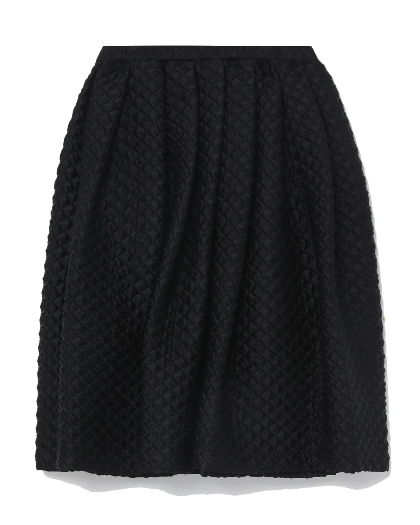 COMME DES GARCONS COMME DES GARCONS Squared midi skirt