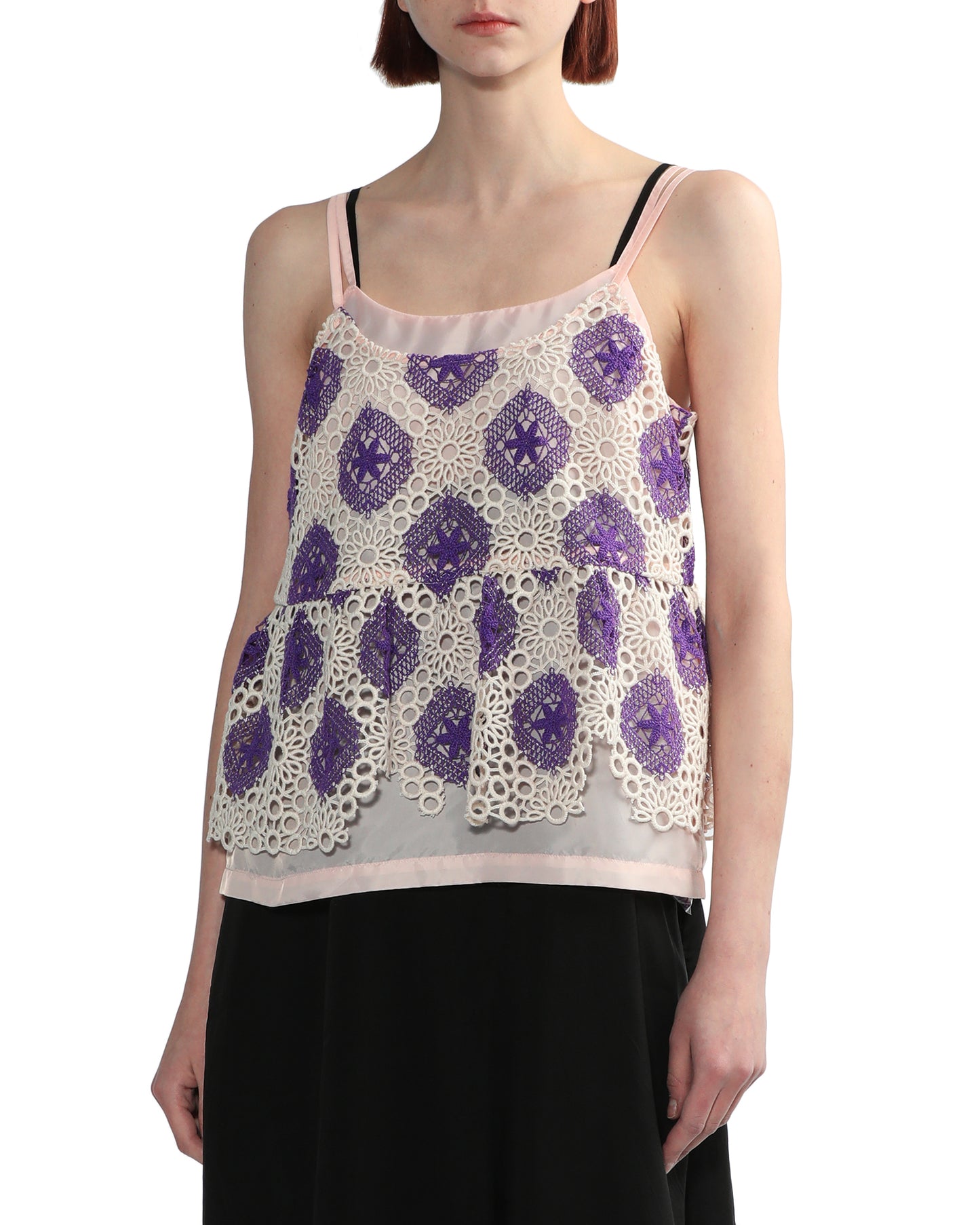 COMME DES GARCONS COMME DES GARCONS Embroidered tank top