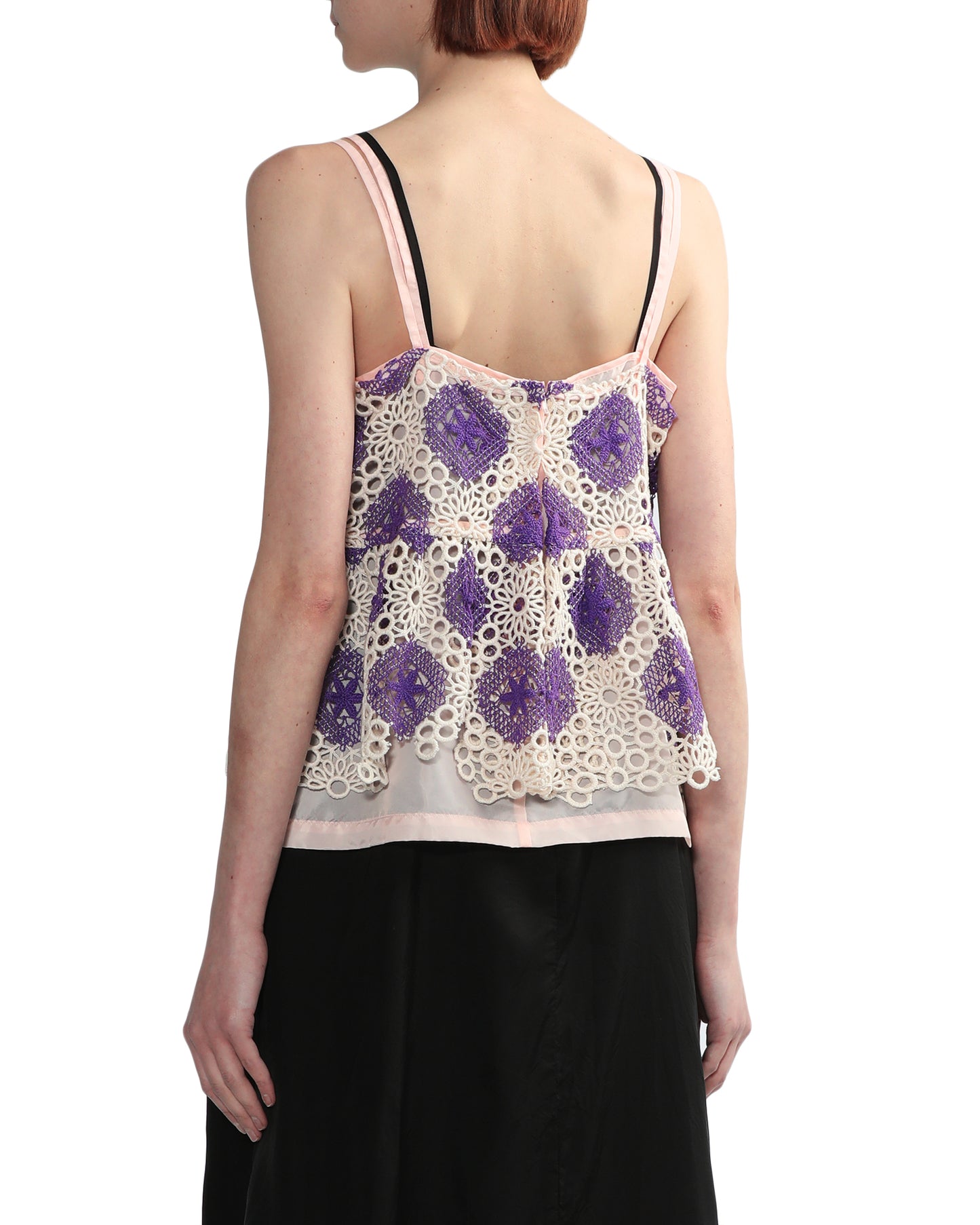 COMME DES GARCONS COMME DES GARCONS Embroidered tank top