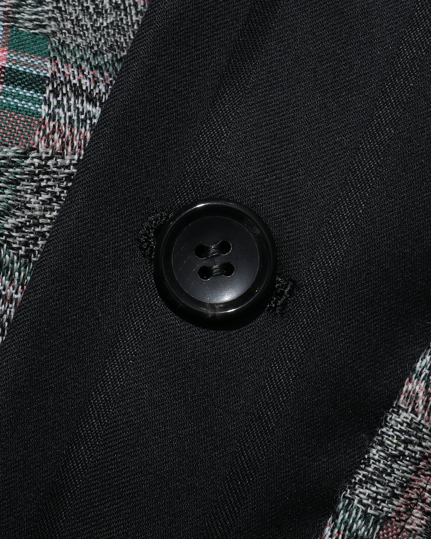 CDG HOMME PLUS Check fake layer Chesterfield overcoat