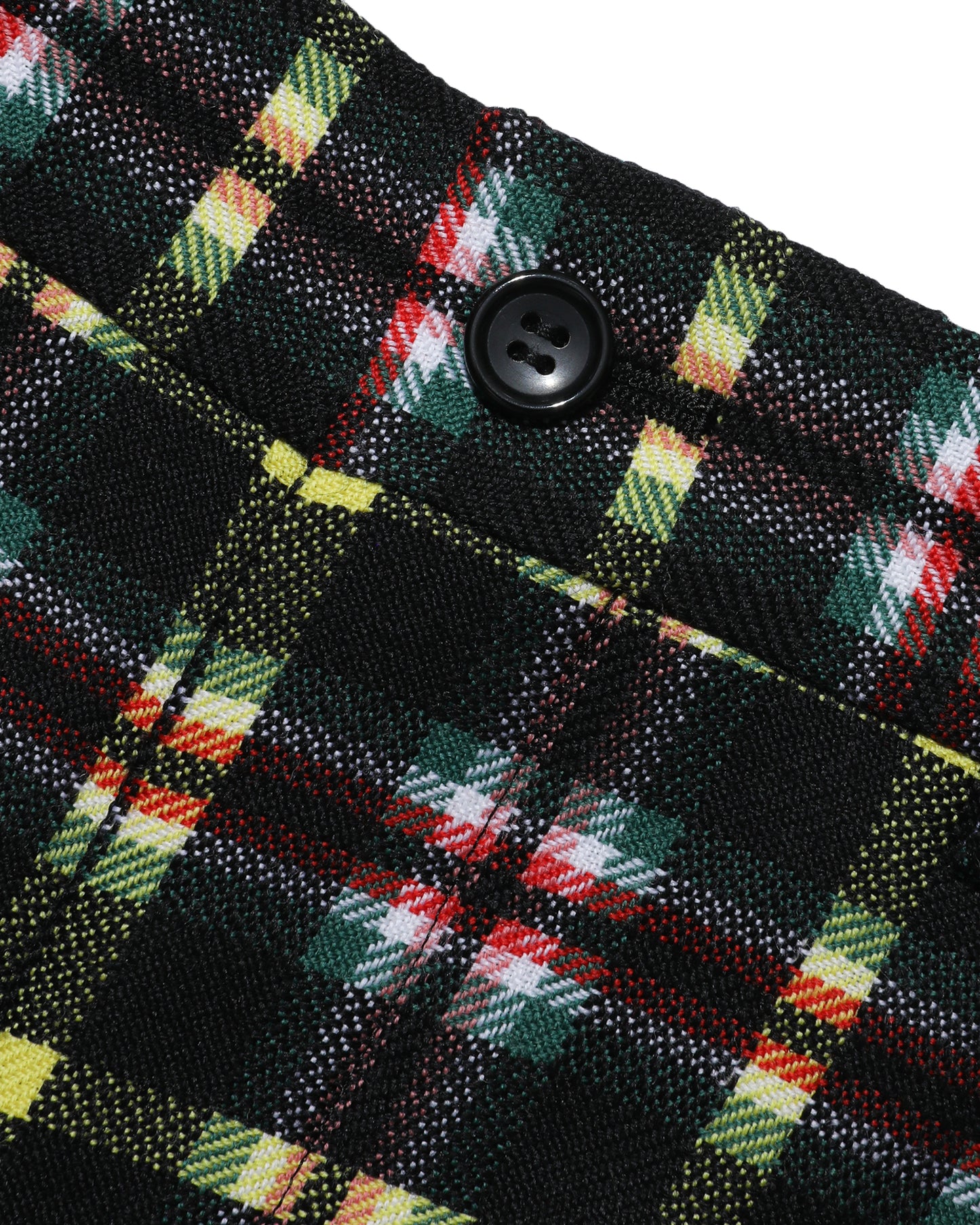 CDG HOMME PLUS Tartan wool pants