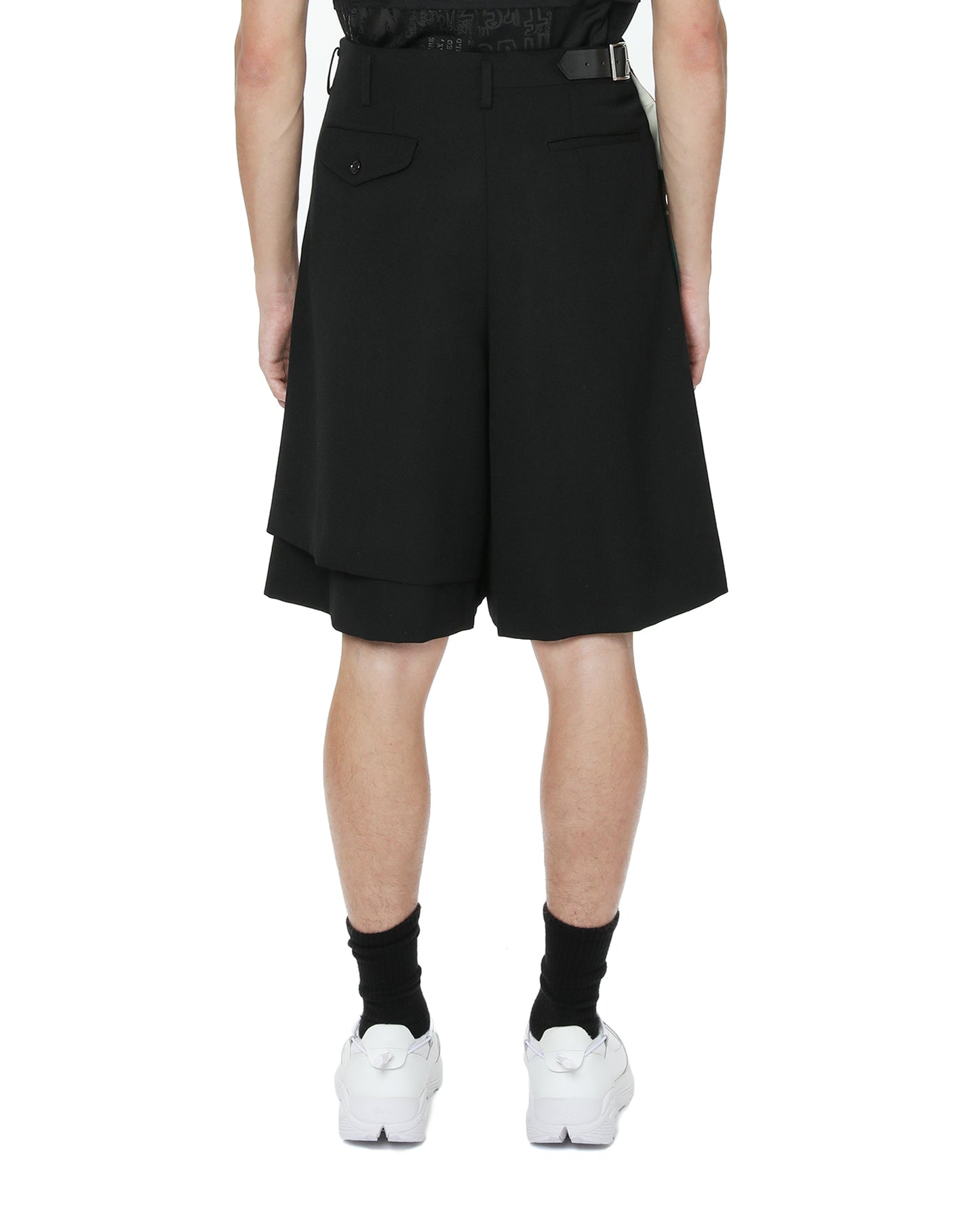 CDG HOMME PLUS Tartan skirt shorts