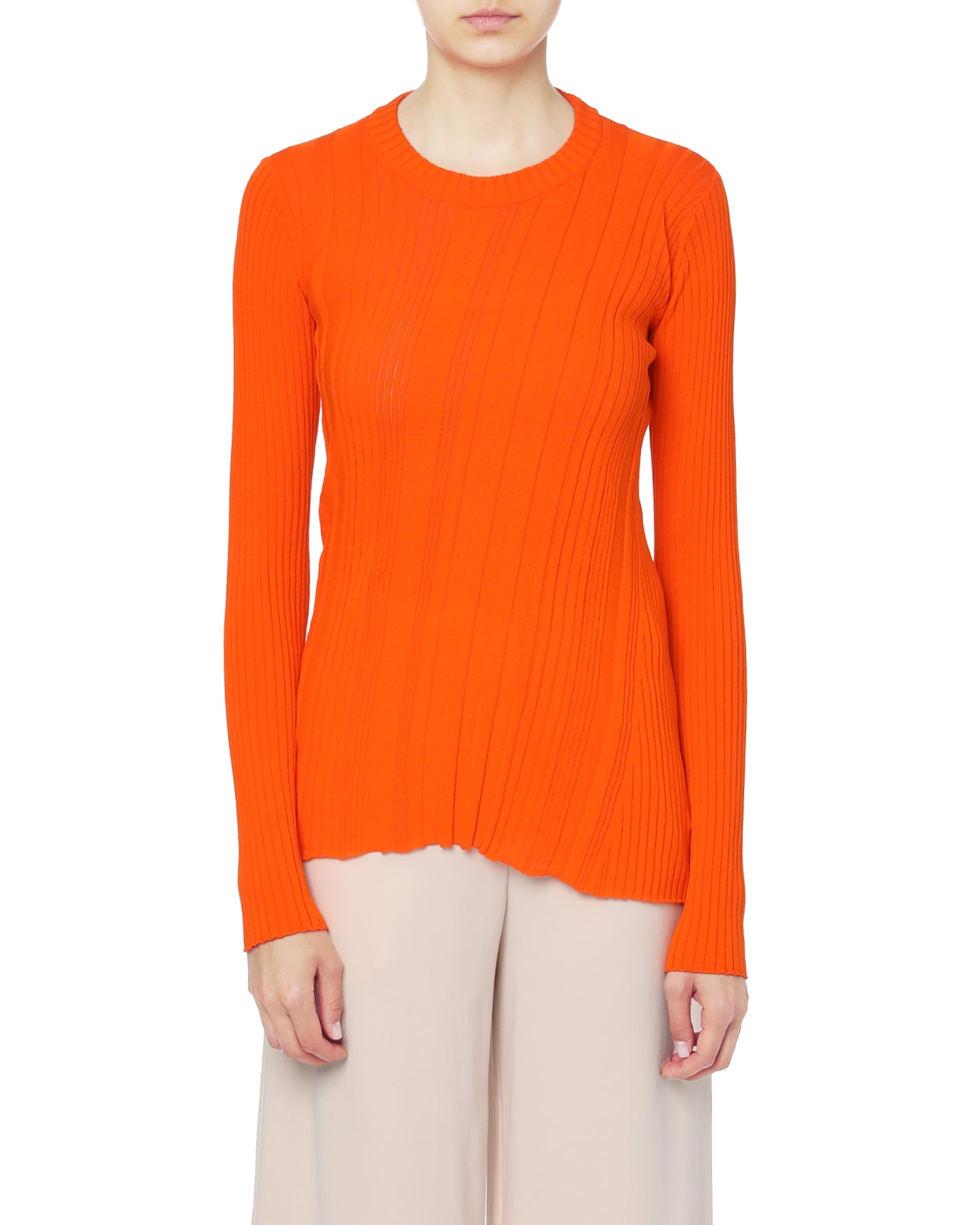 COURREGES Ribbed sweater