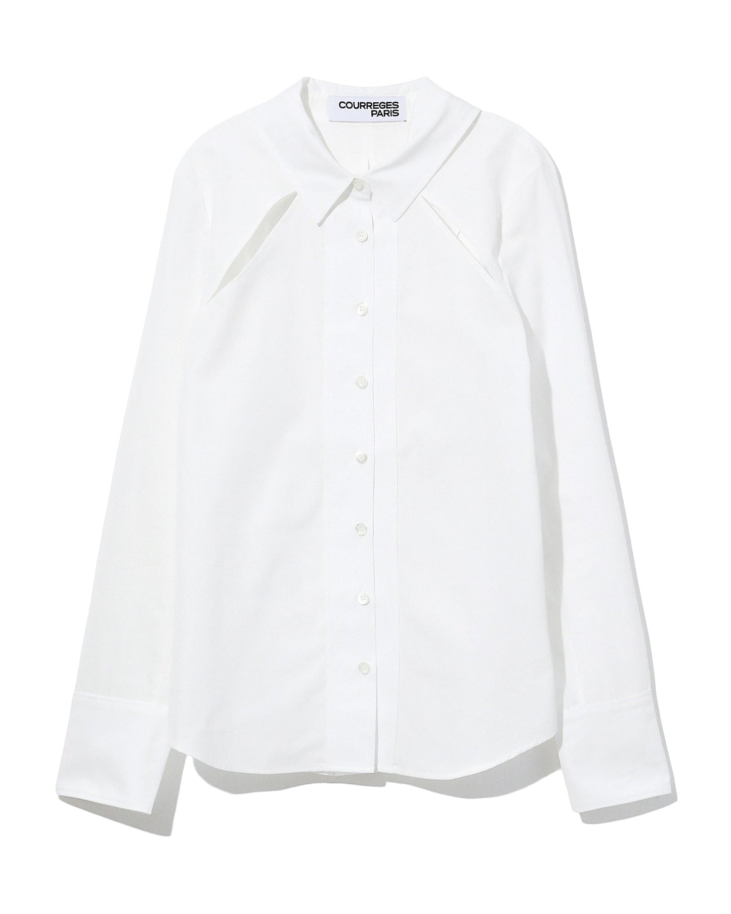 COURREGES Cotton poplin shirt