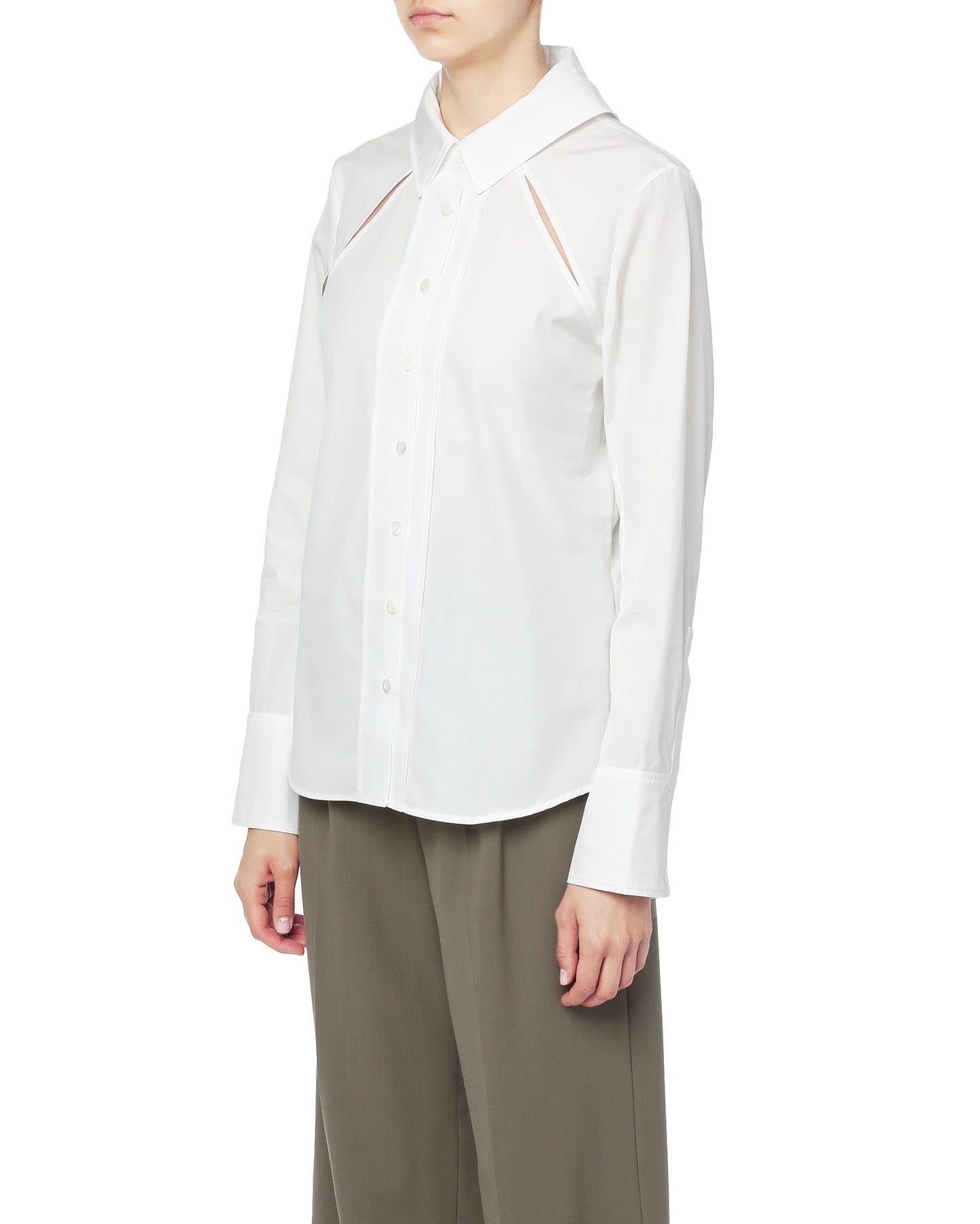 COURREGES Cotton poplin shirt