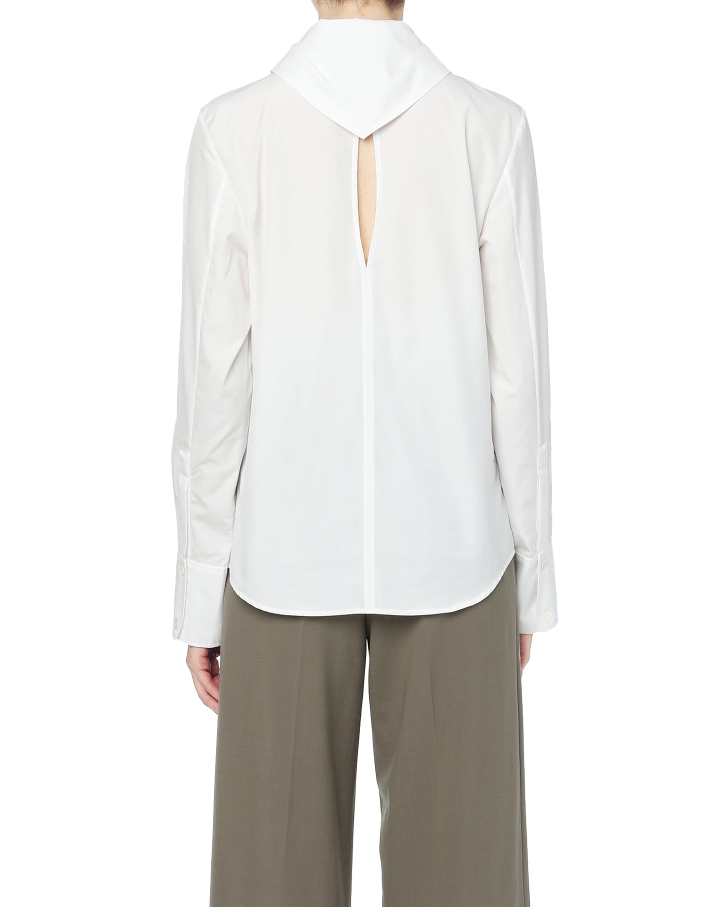 COURREGES Cotton poplin shirt