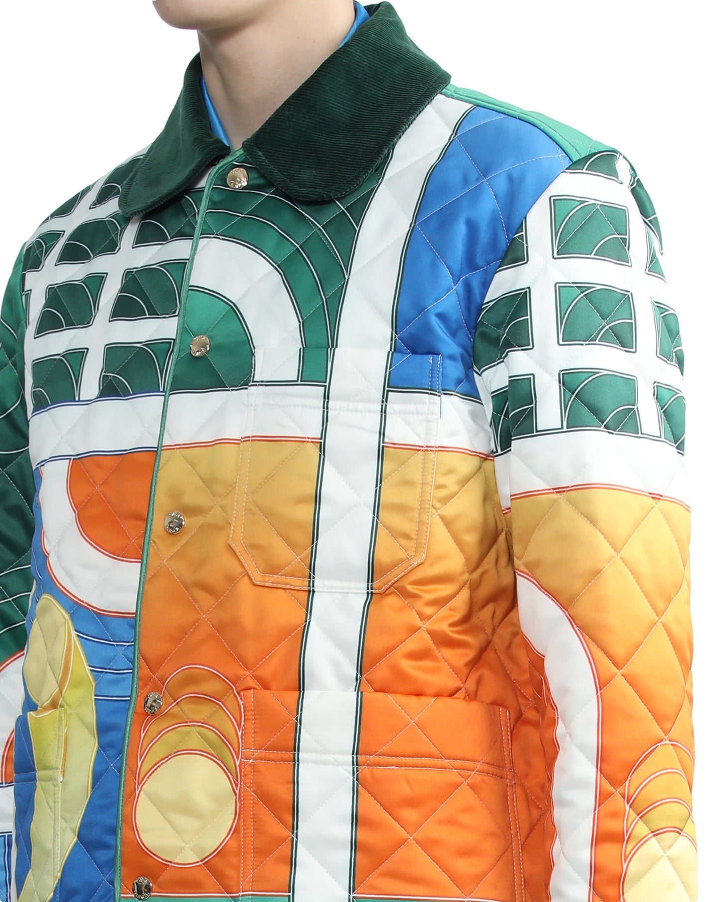 1017 ALYX9SM Patterned and quilted hunting jacket