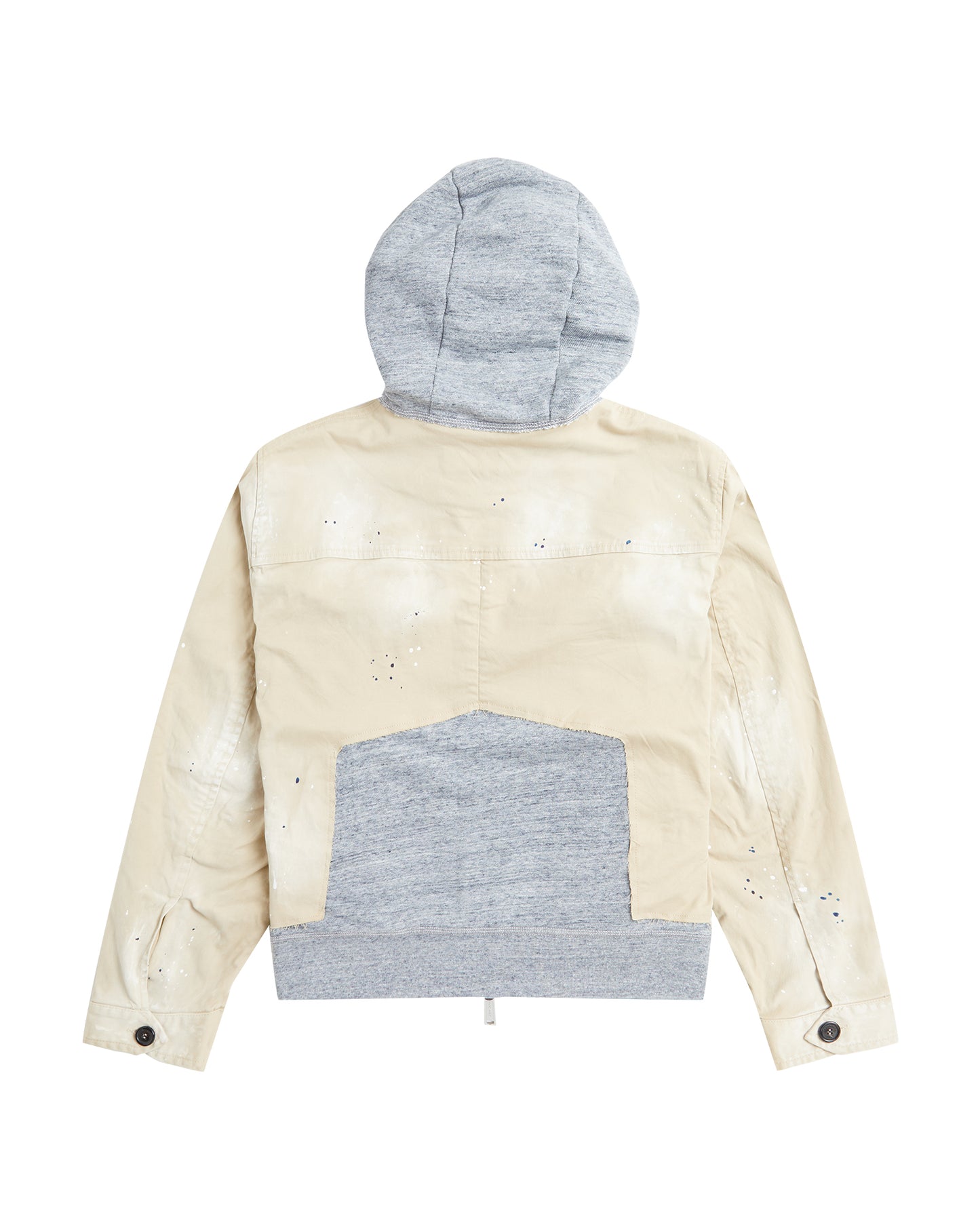 DSQUARED2 Stamped hybrid sweat jacket