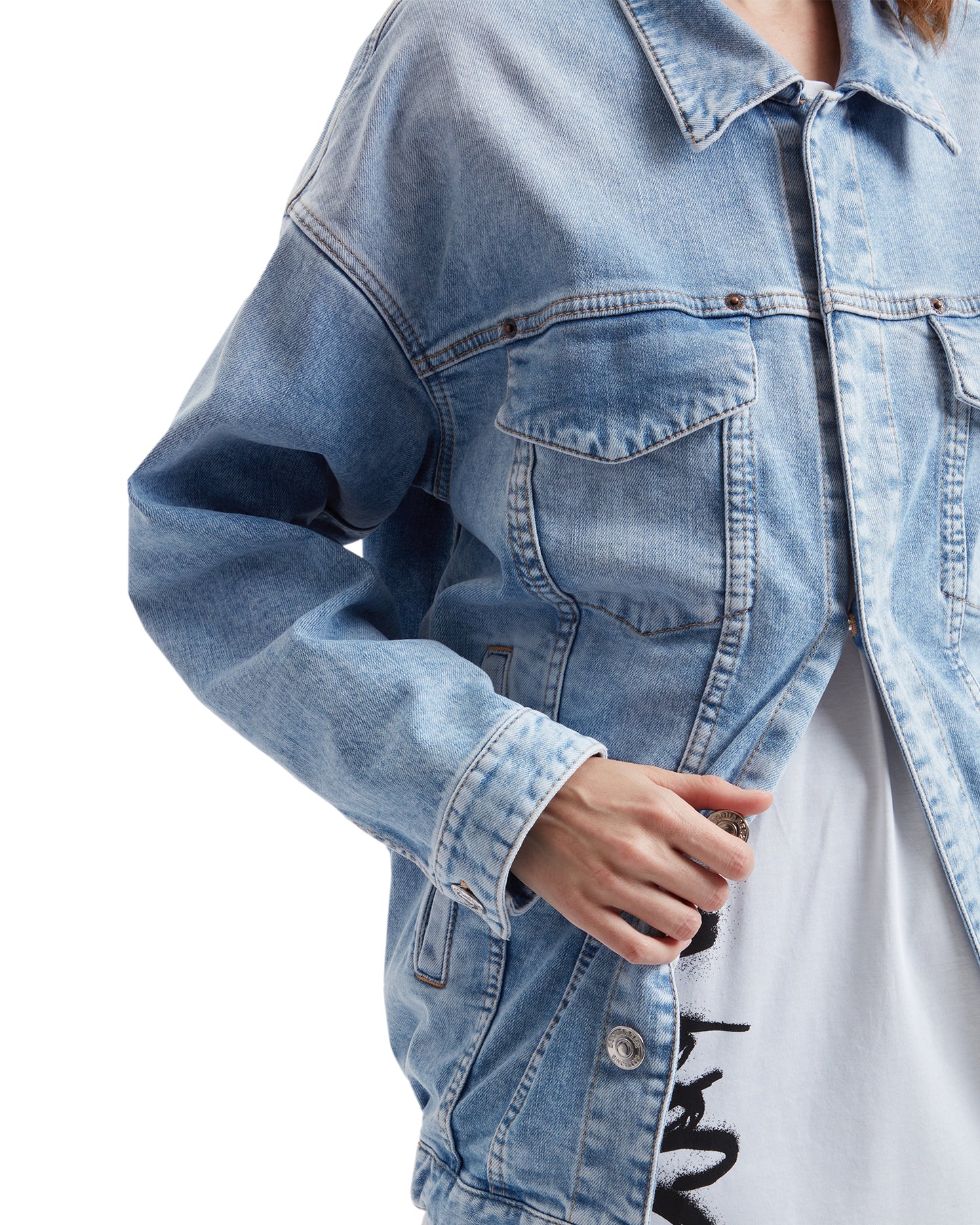 DSQUARED2 Over-size denim jacket