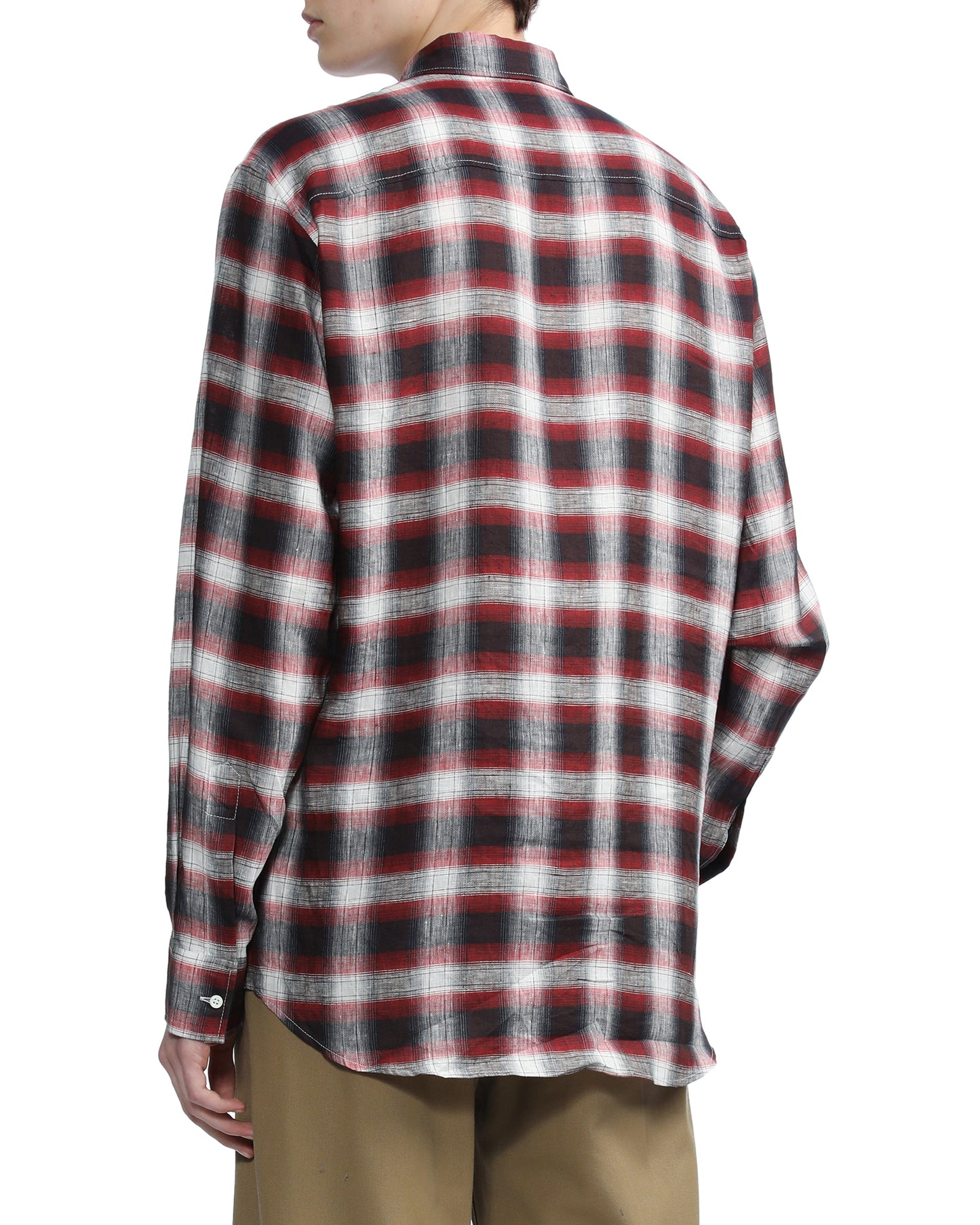 DSQUARED2 Demin pocket plaid shirt