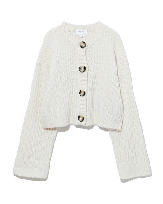 DESIGNERS REMIX Chunky cropped cardigan